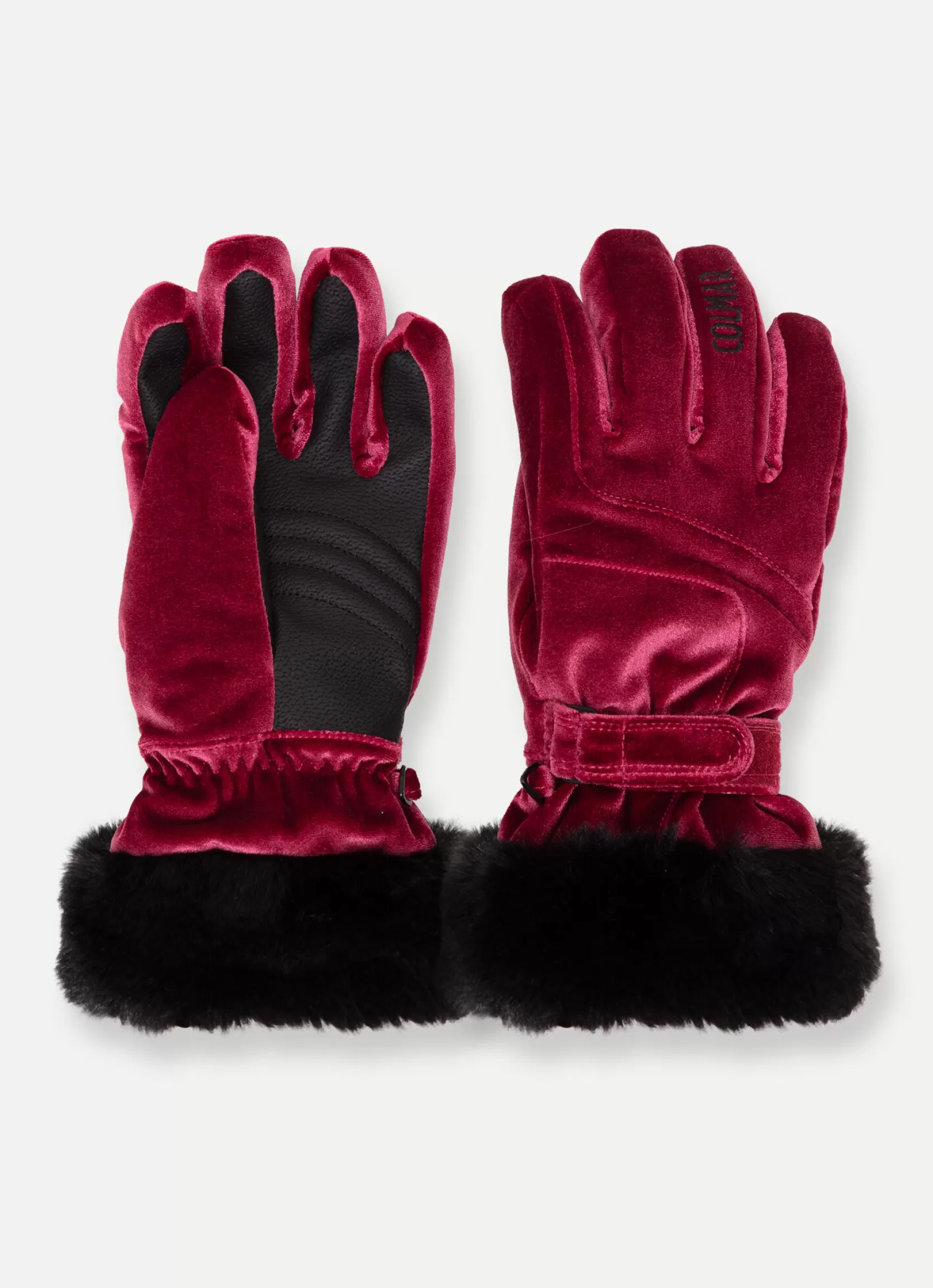 Colmar Smooth velvet ski gloves | woman Outlet