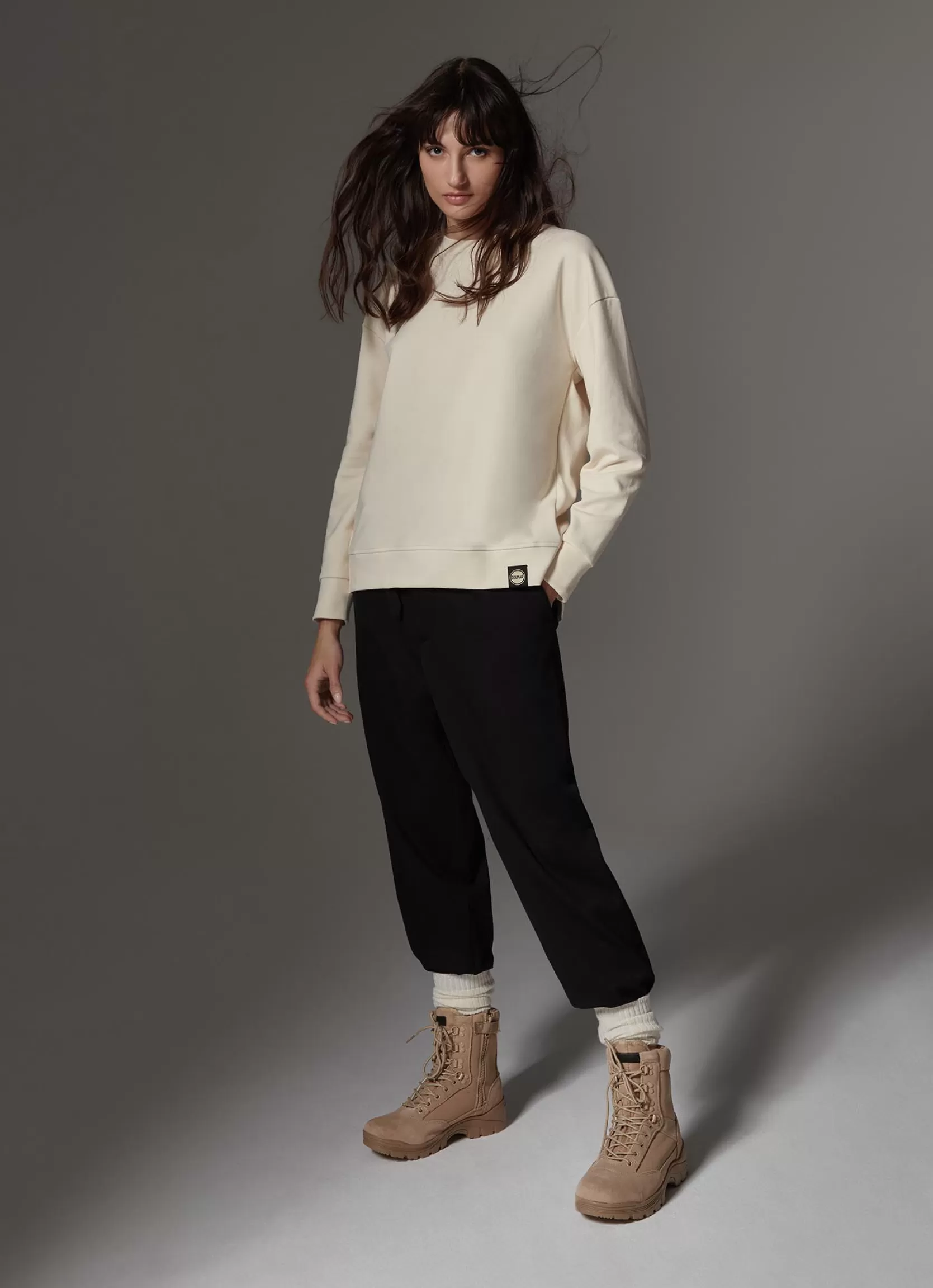 Colmar Soft cotton interlock sweatshirt | woman Colmar Revolution | Sweatshirts