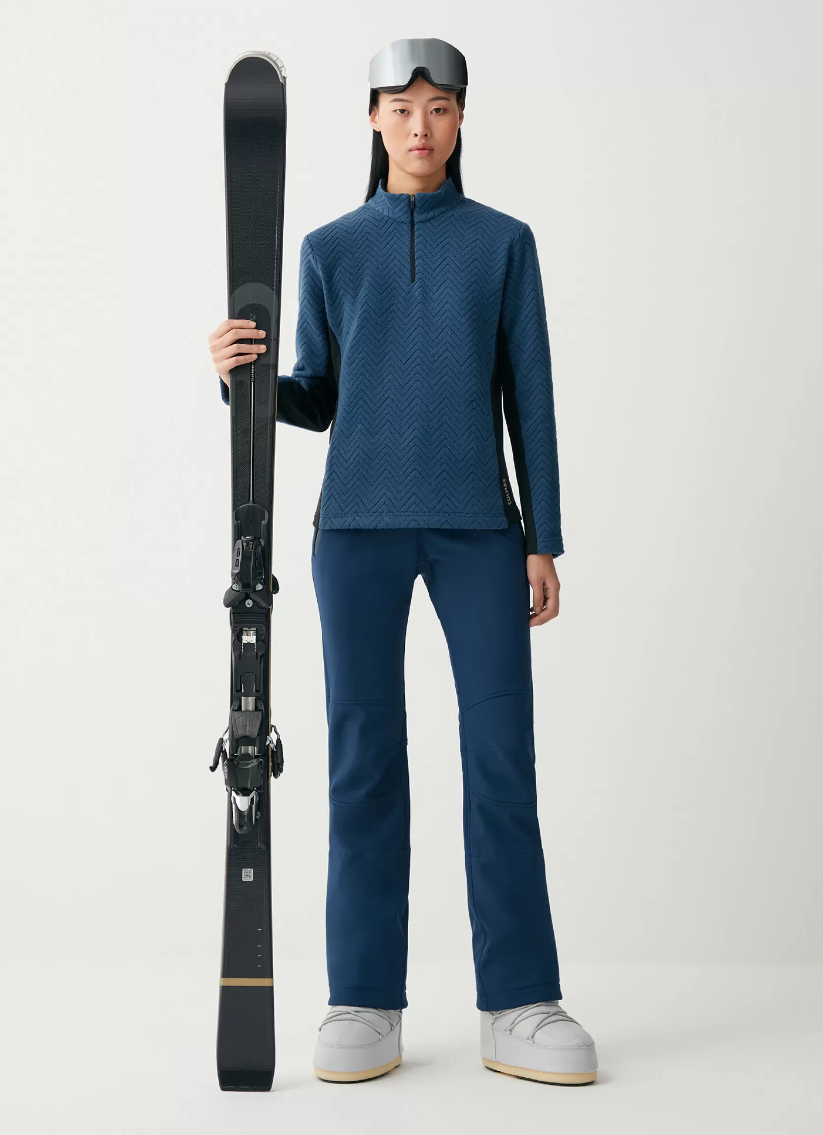 Colmar Softshell ski pants with internal gaiters | woman Ski Trousers