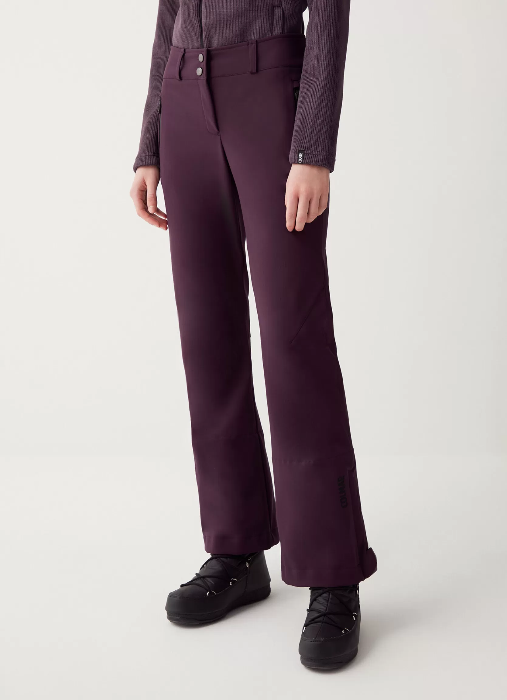 Colmar Softshell ski pants with zip at the hem | woman Ski Trousers