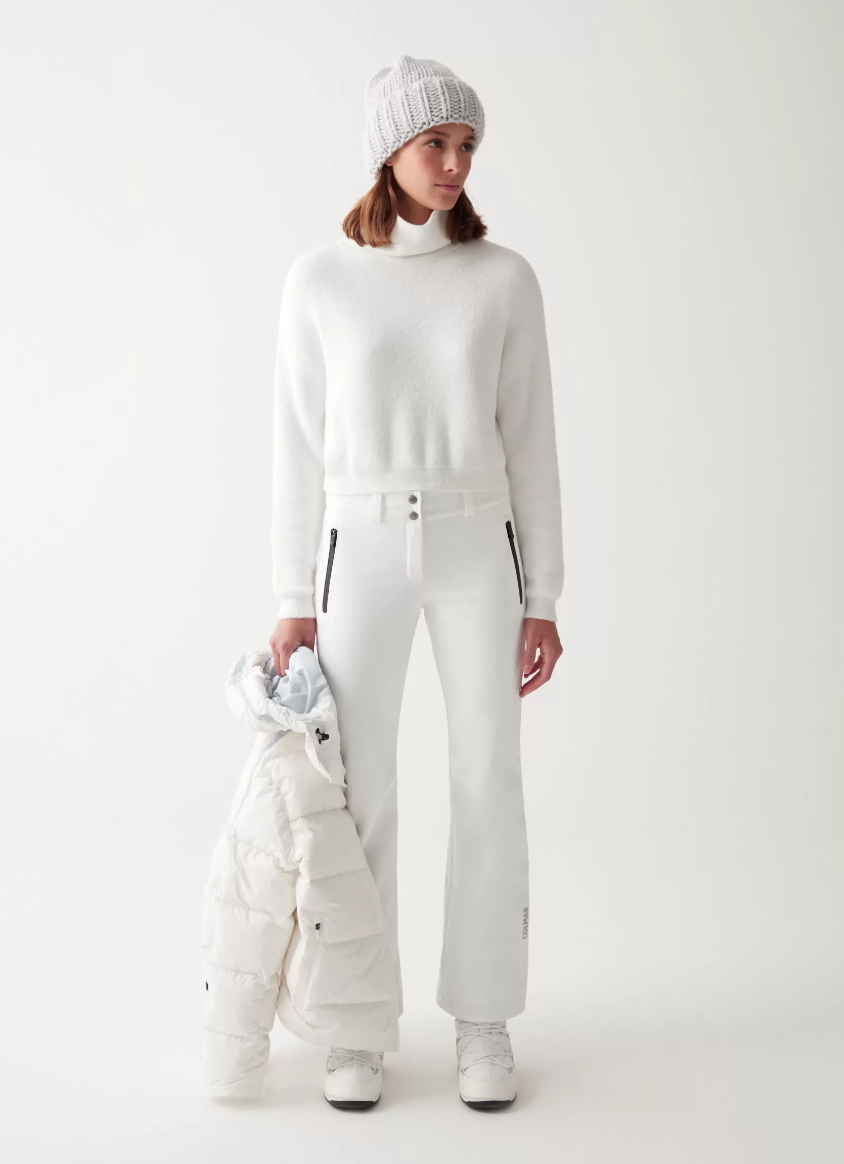 Colmar Softshell ski pants with zip at the hem | woman Ski Trousers