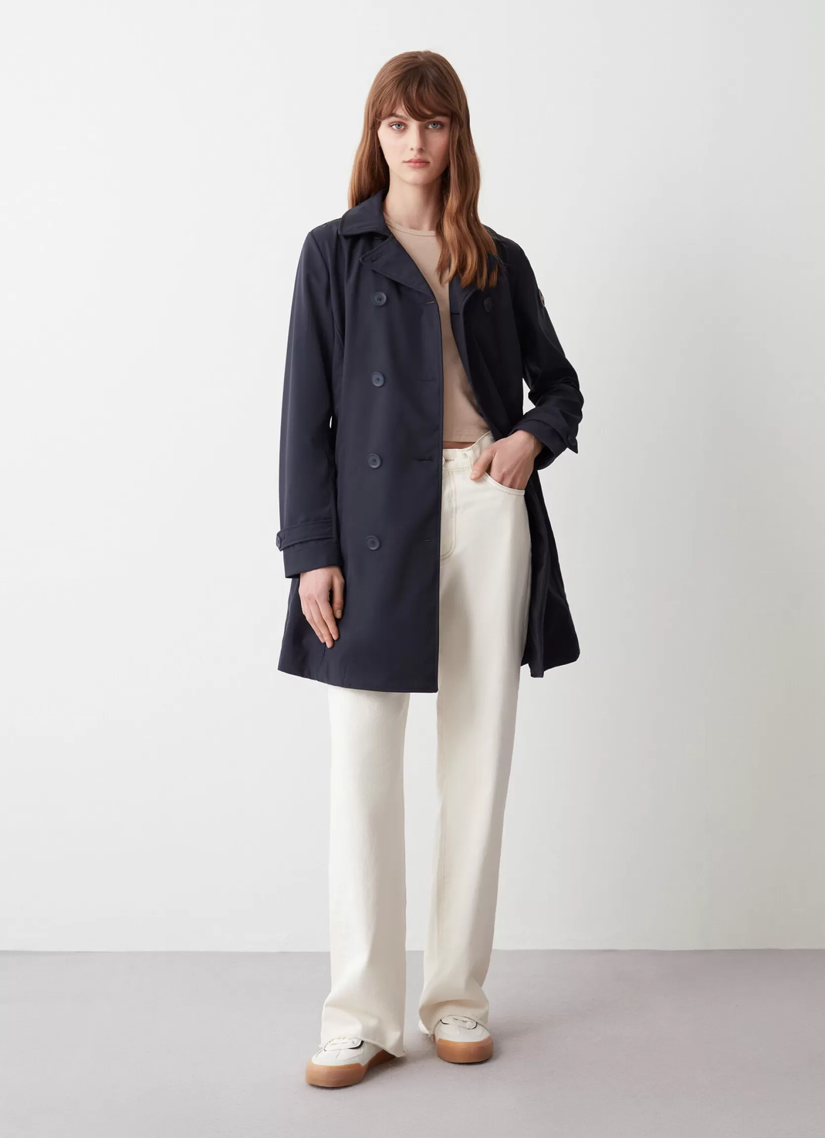 Colmar Softshell trench coat with belted waist | woman Lightweight Jackets
