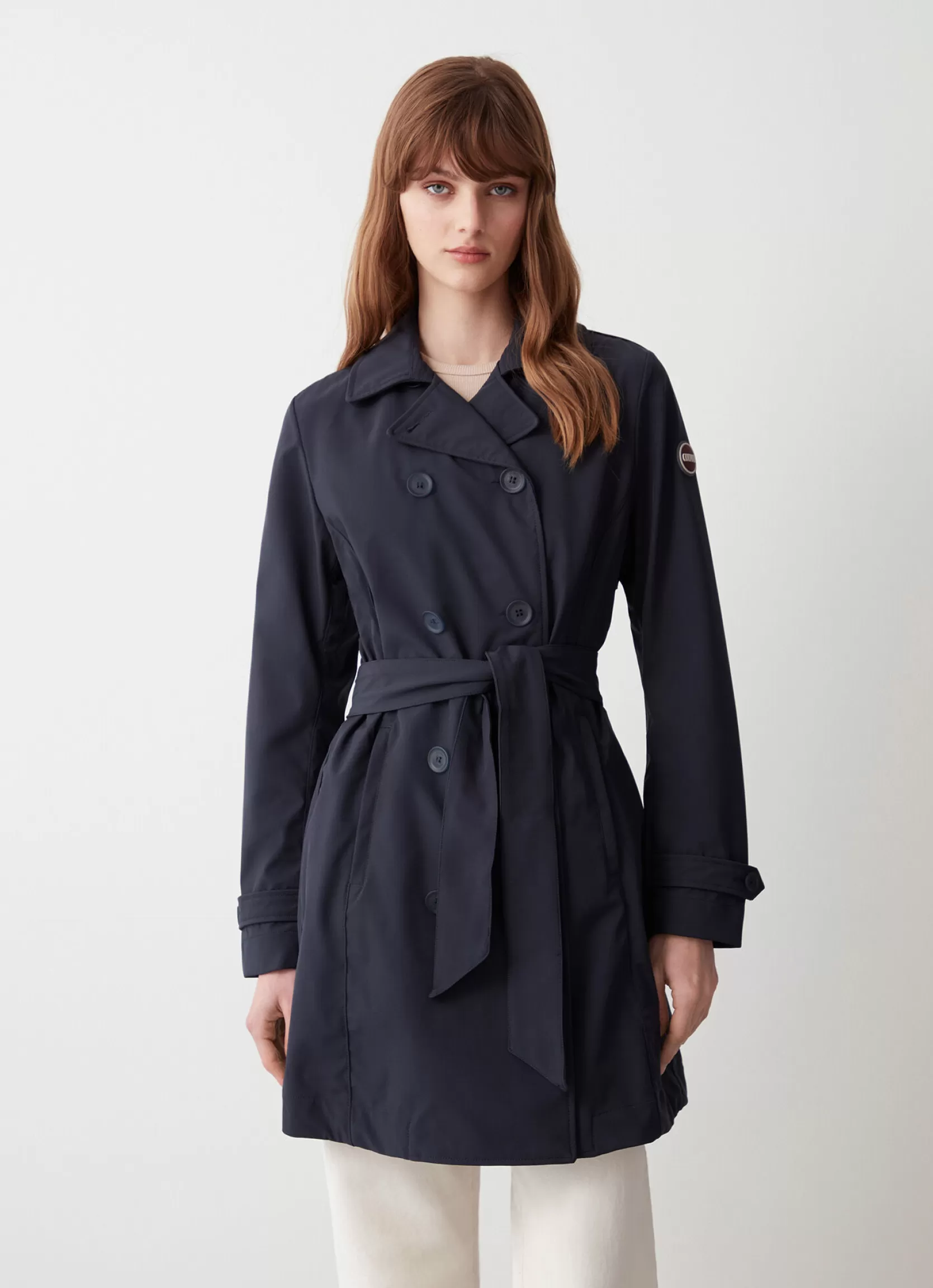 Colmar Softshell trench coat with belted waist | woman Lightweight Jackets