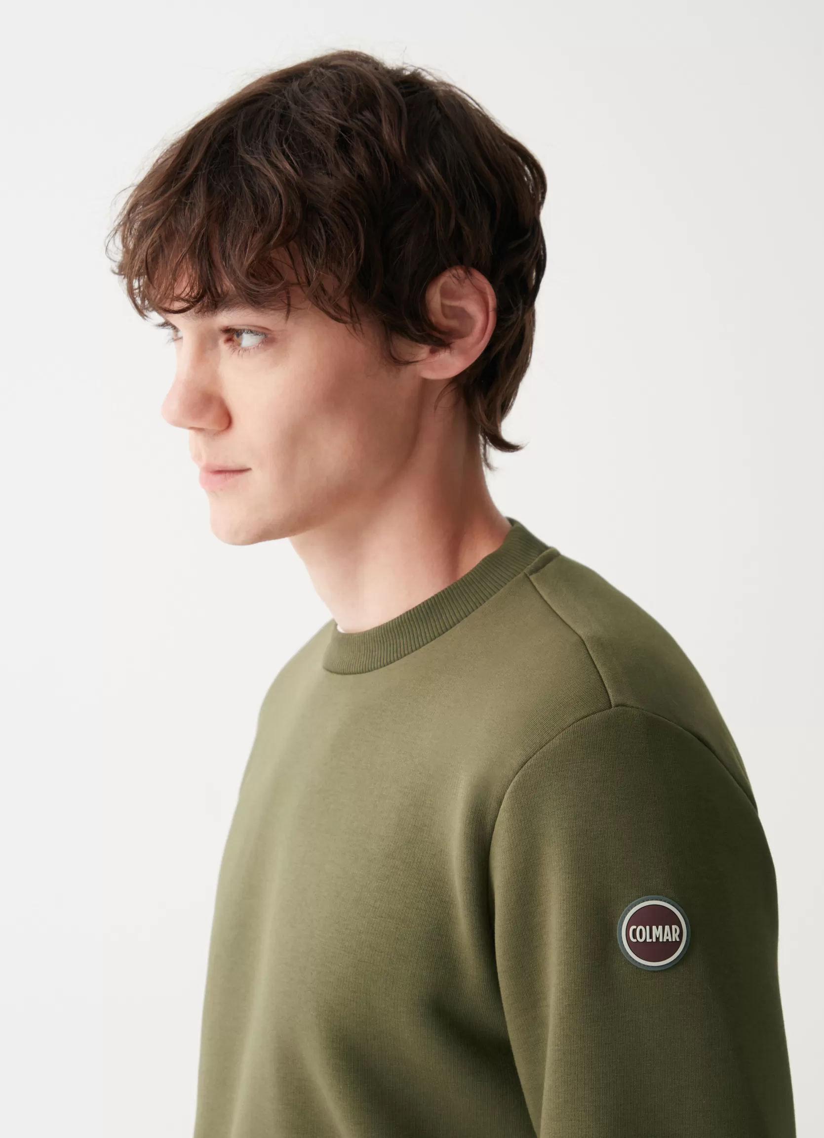 Colmar Solid colour crew-neck sweatshirt | man Sweatshirts