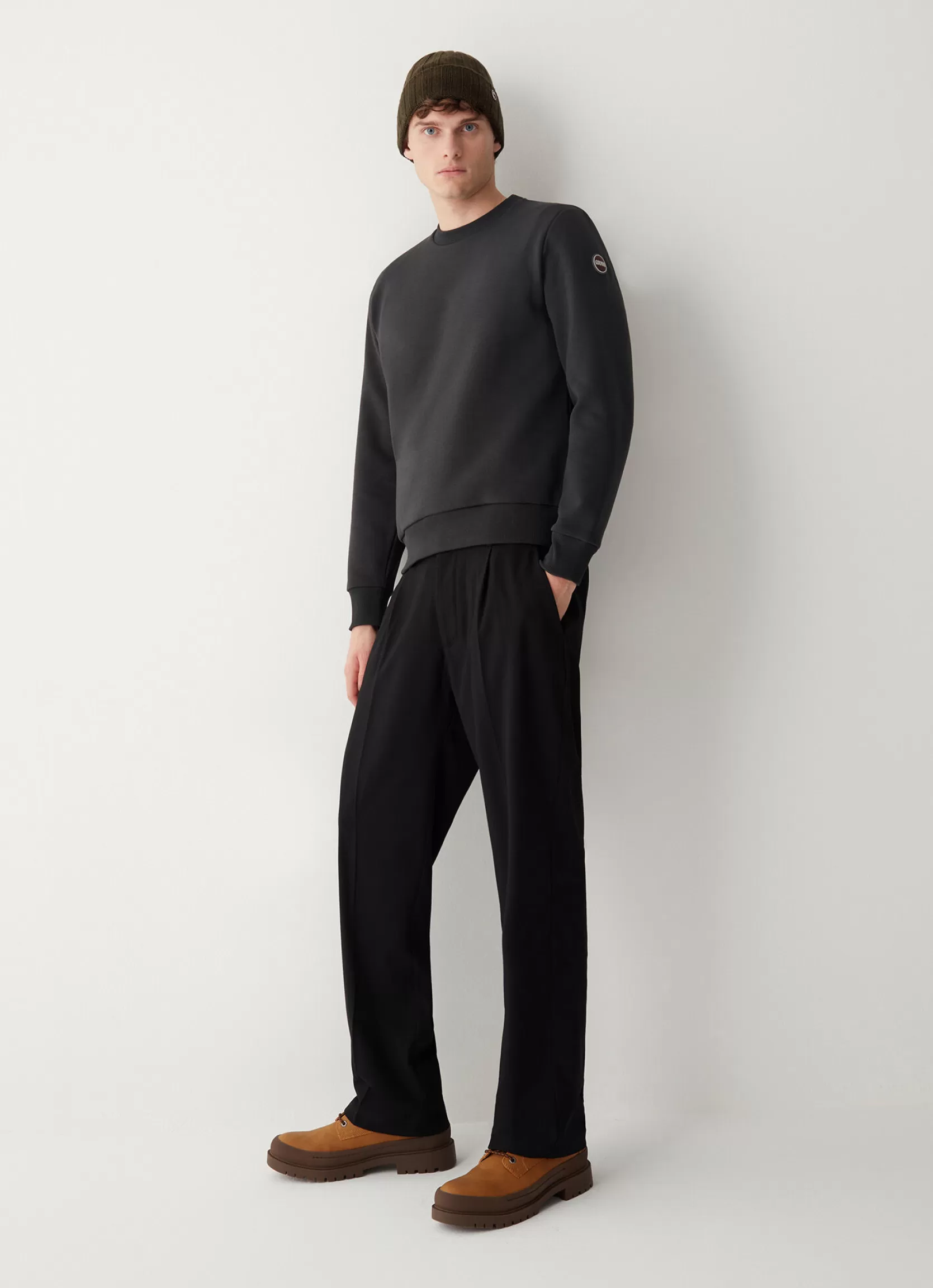 Colmar Solid colour crew-neck sweatshirt | man Sweatshirts
