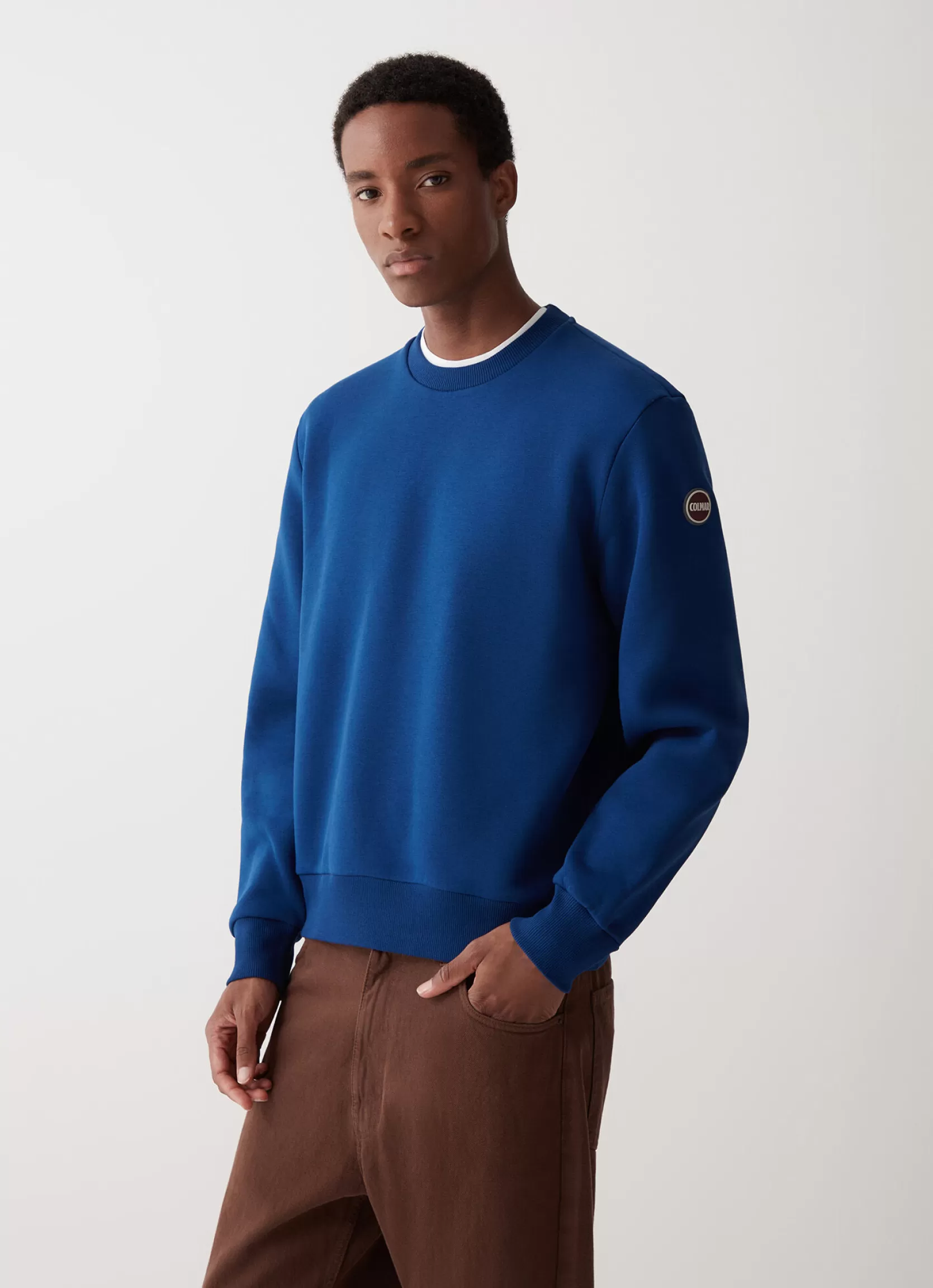 Colmar Solid colour crew-neck sweatshirt | man Sweatshirts