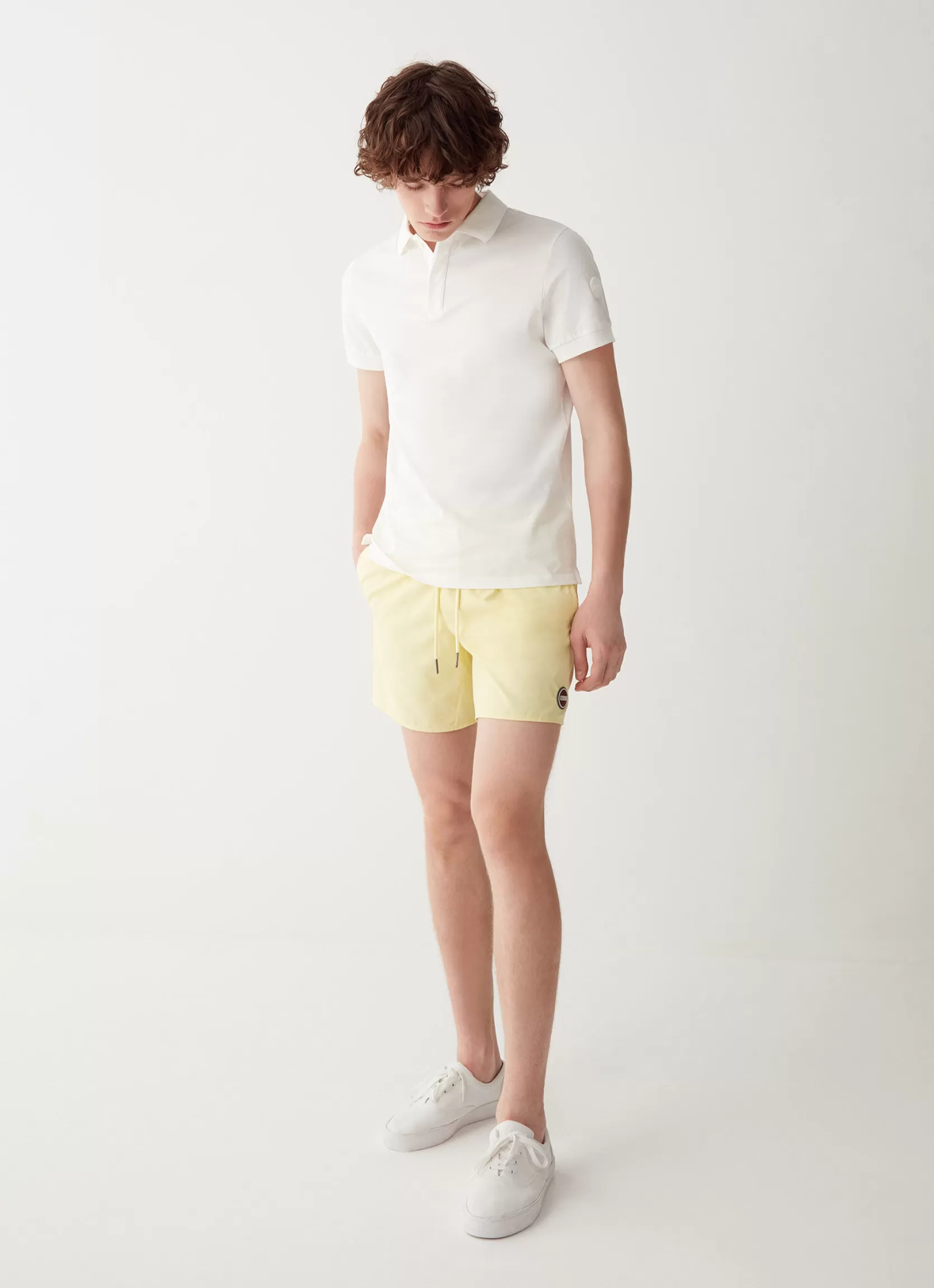 Colmar Solid colour swimsuit with elasticated waist | man Outlet