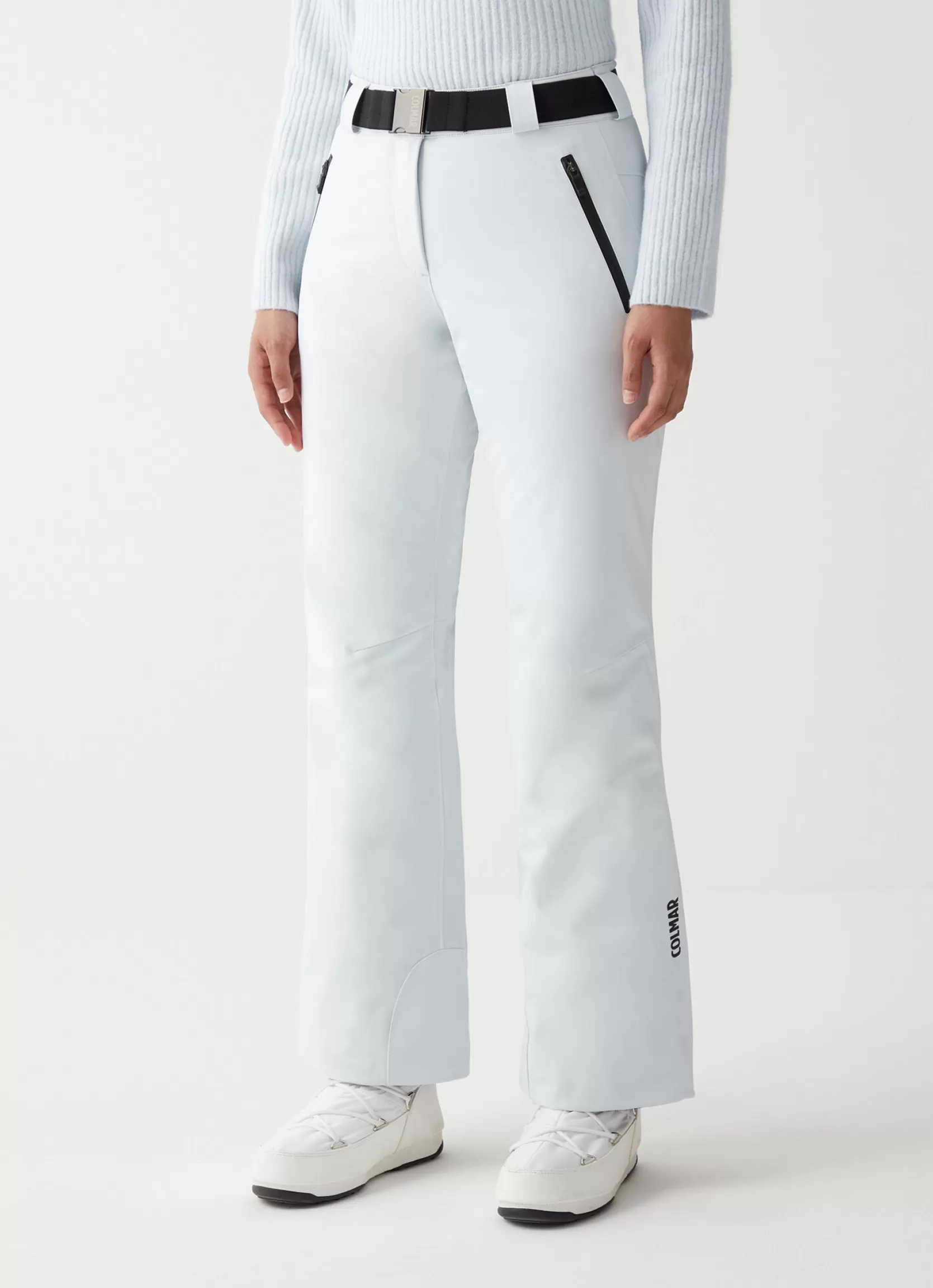 Colmar Solid-colour padded ski trousers | woman Ski Trousers
