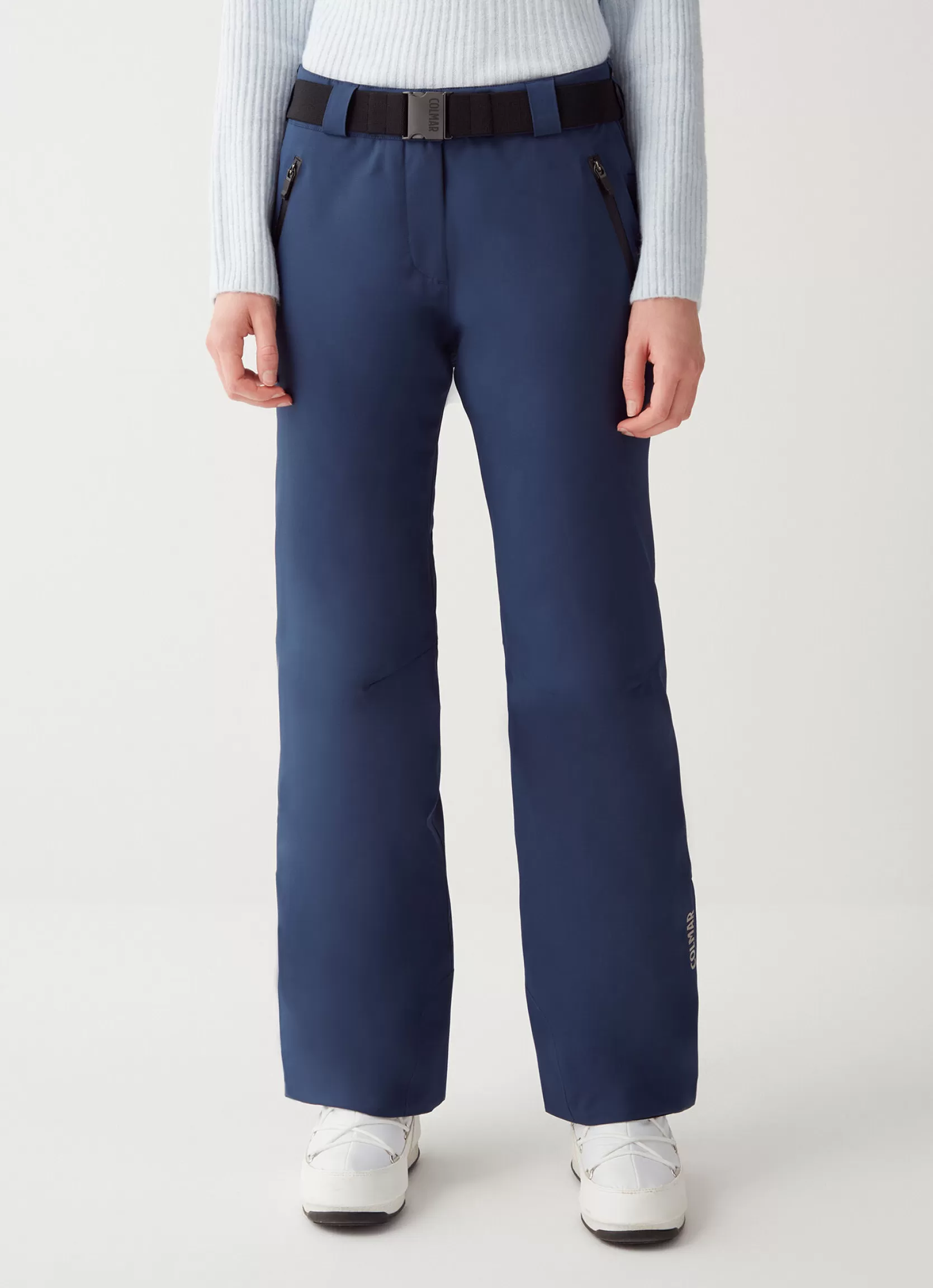 Colmar Solid-colour padded ski trousers | woman Ski Trousers