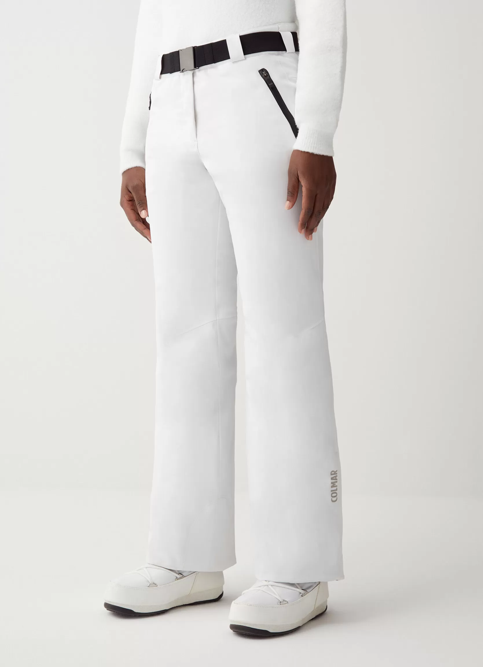 Colmar Solid-colour padded ski trousers | woman Ski Trousers