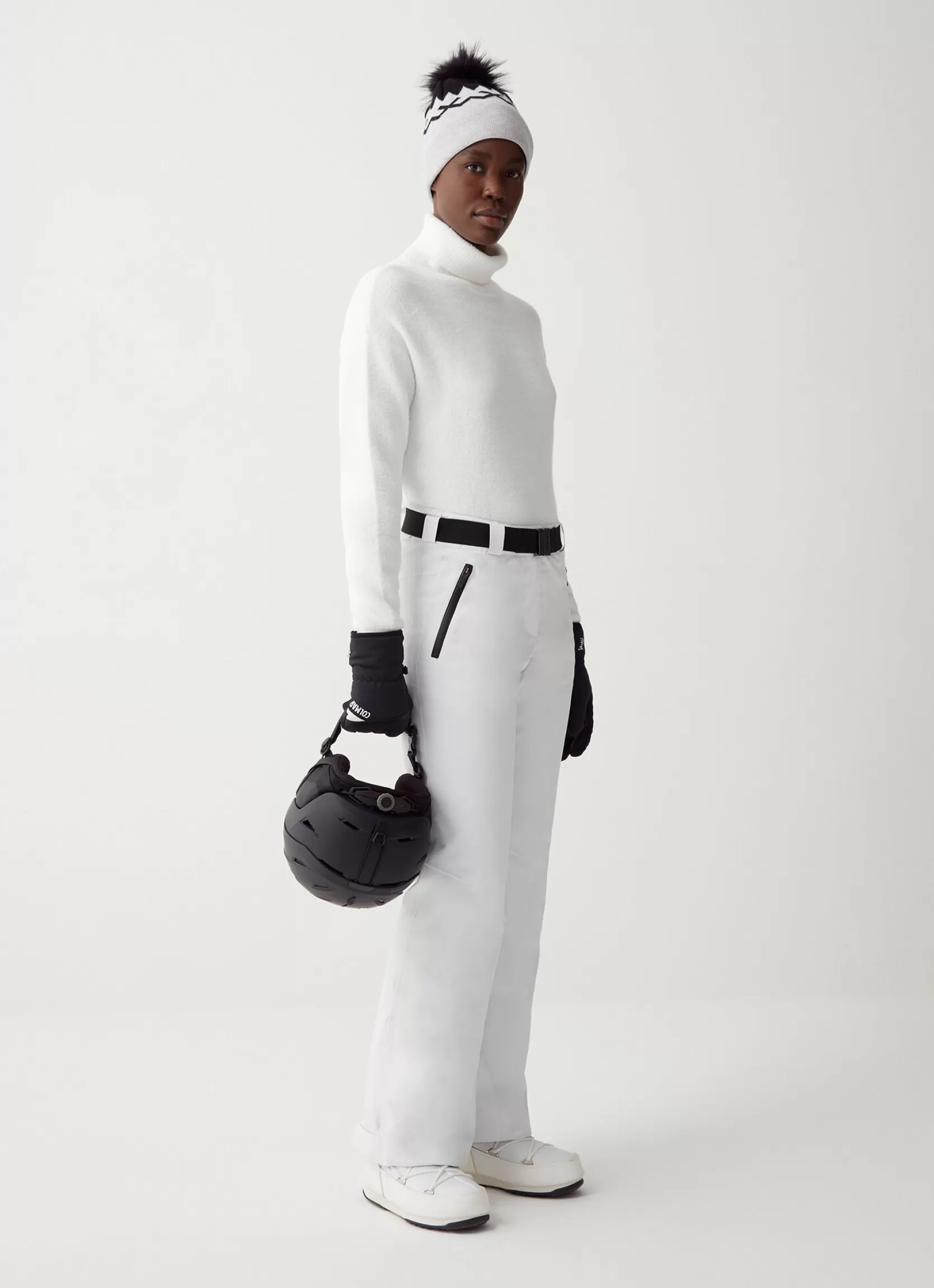 Colmar Solid-colour padded ski trousers | woman Ski Trousers