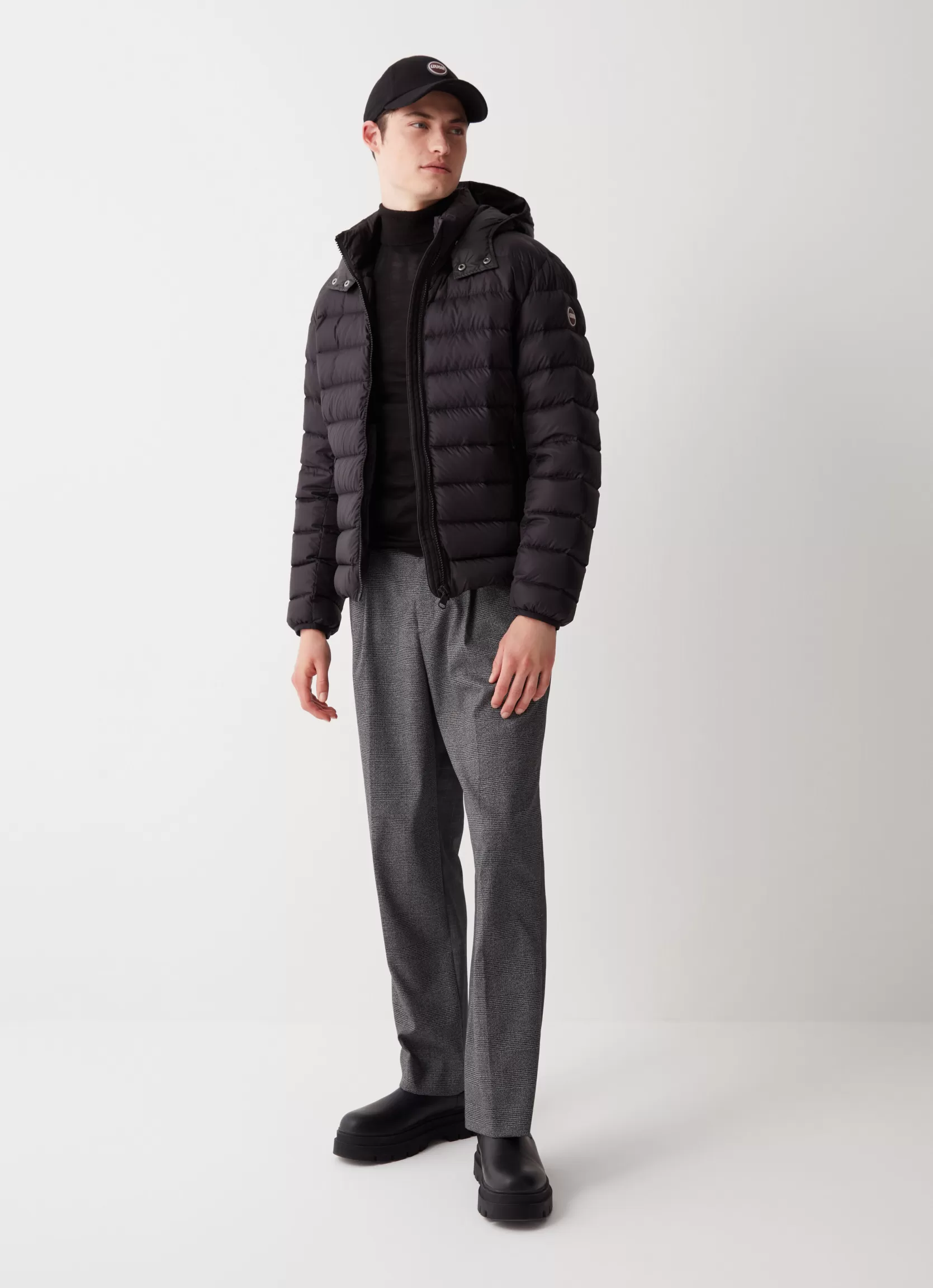 Colmar Sporty down jacket with detachable hood | man Winter Down Jackets