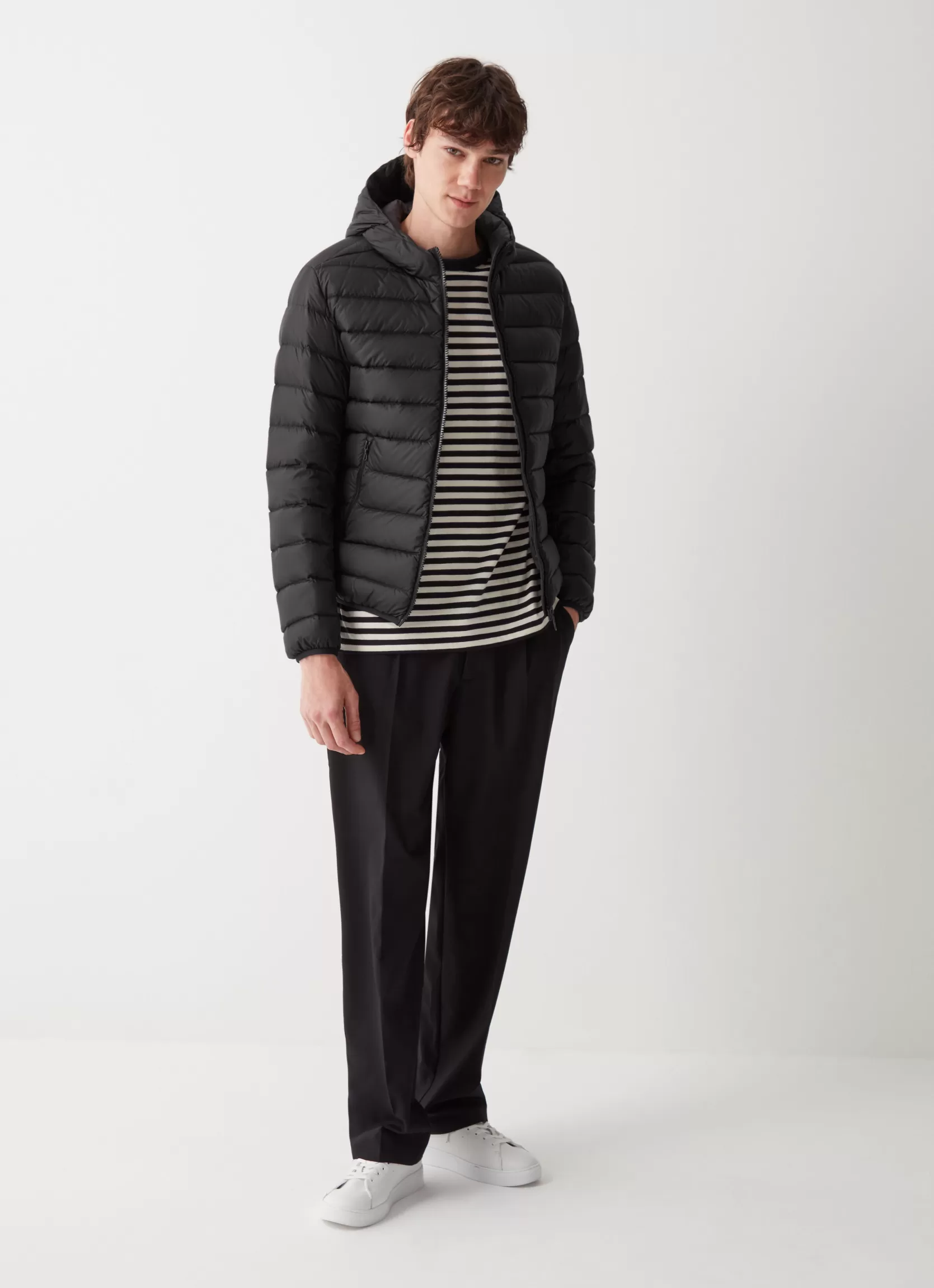 Colmar Sporty down jacket with fixed hood | man Winter Down Jackets