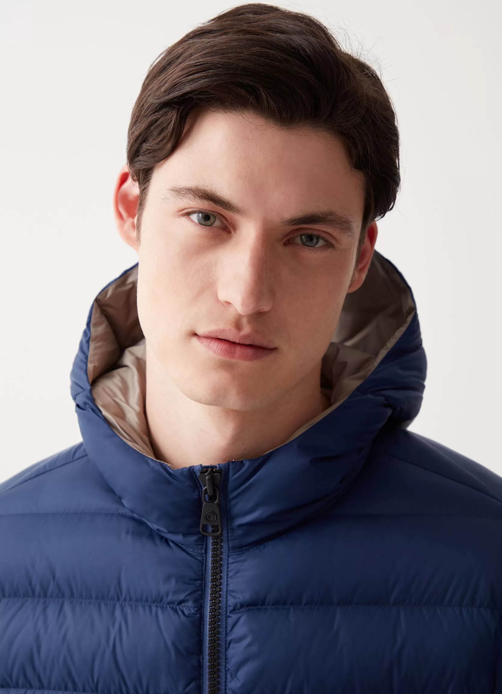 Colmar Sporty down jacket with fixed hood | man Winter Down Jackets