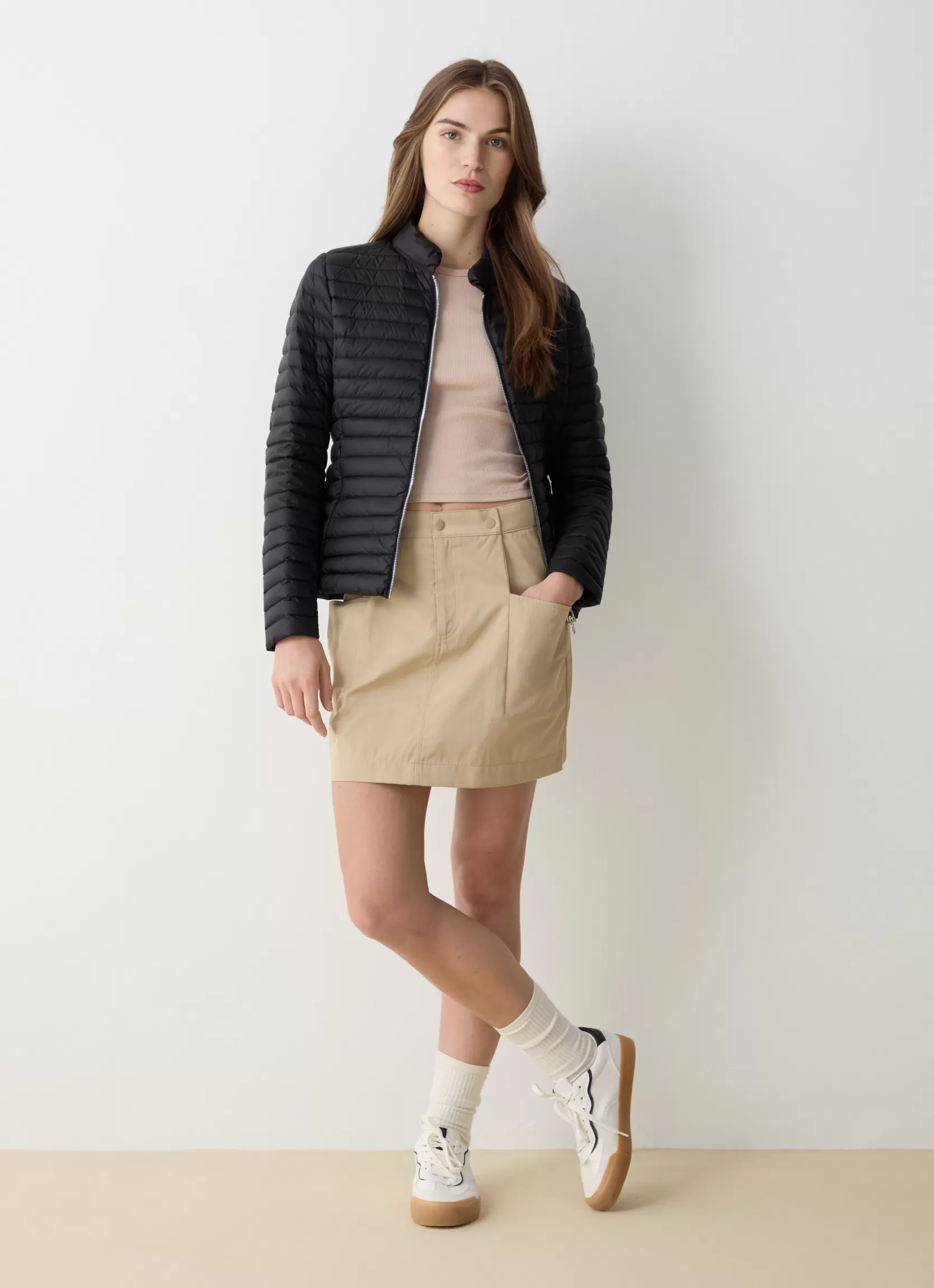 Colmar Sporty down jacket with padded collar | woman Lightweight Down Jackets
