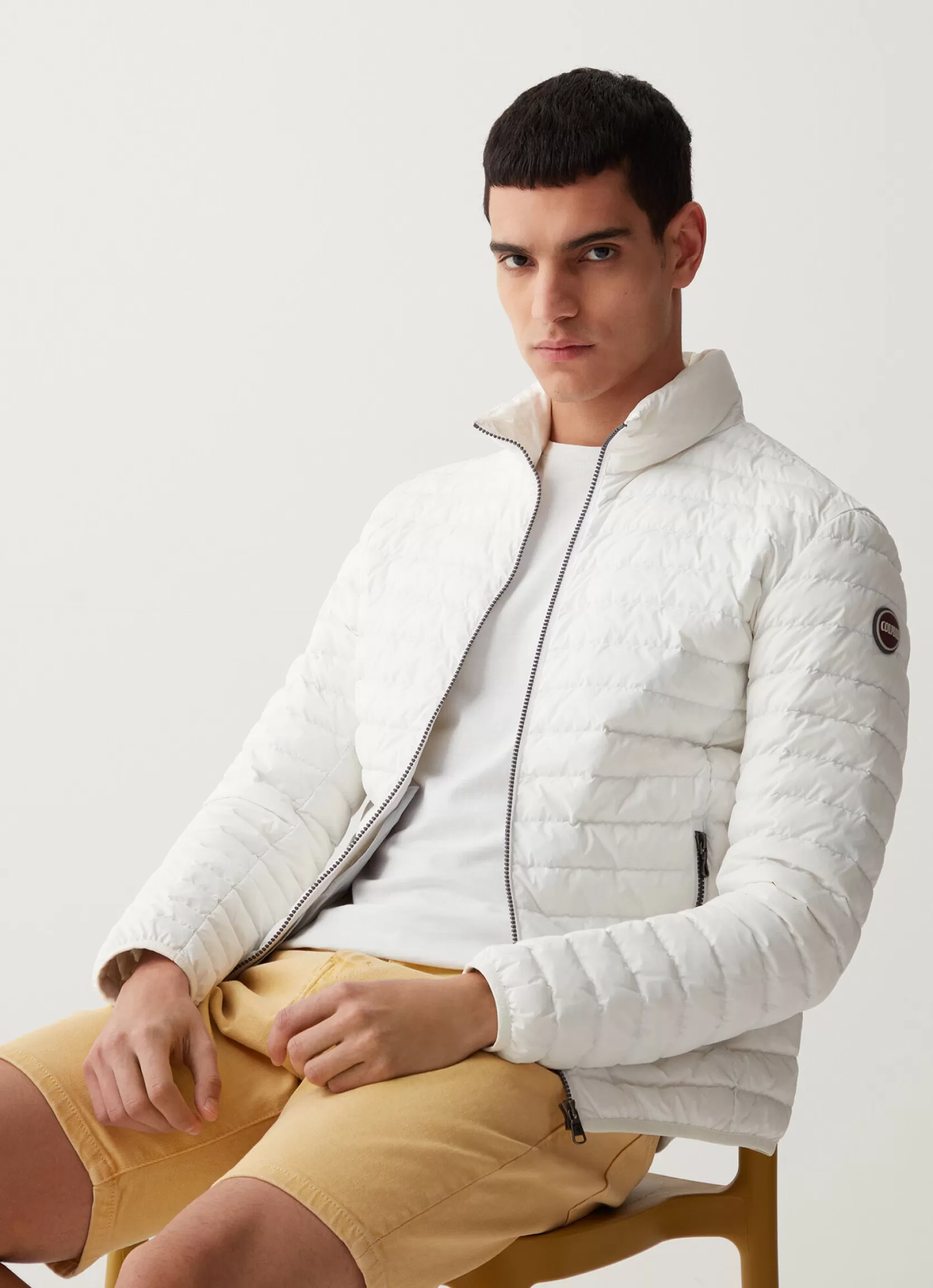Colmar Sporty down jacket with padded collar | man Outlet