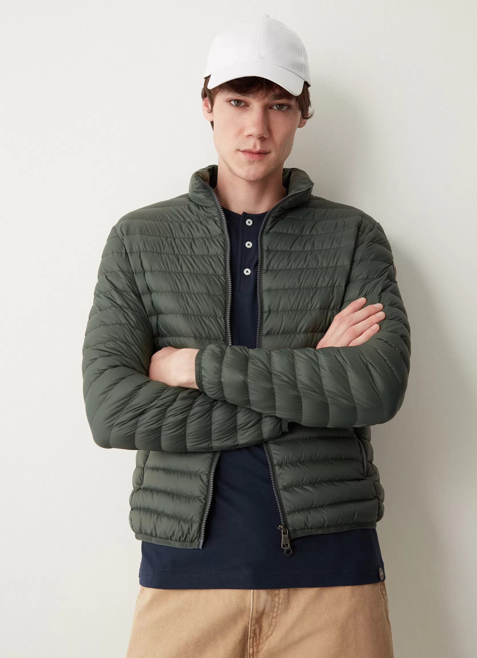 Colmar Sporty down jacket with padded collar | man Lightweight Down Jackets