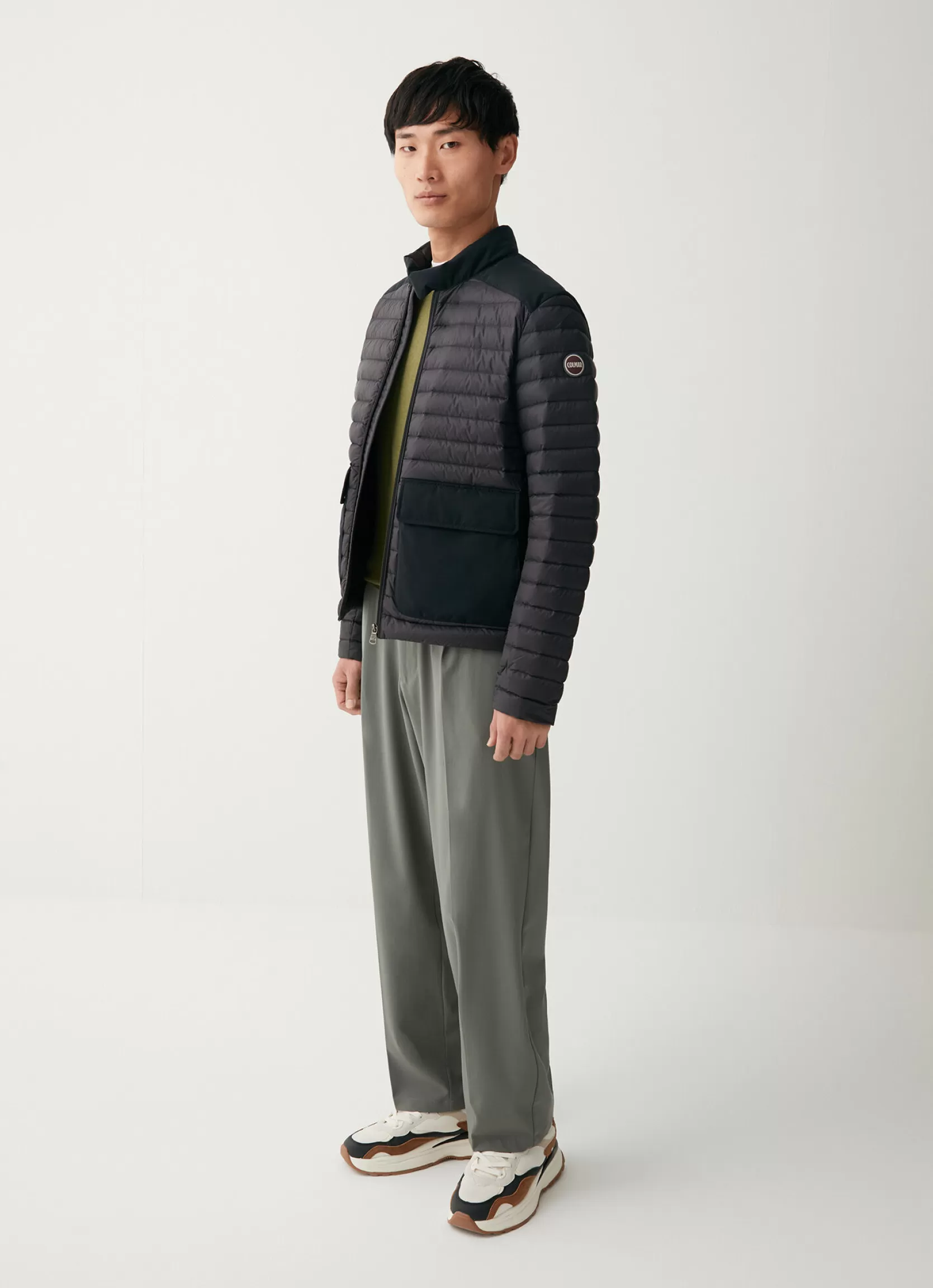 Colmar Sporty down jacket with toggle at the collar | man Lightweight Down Jackets | Winter Down Jackets