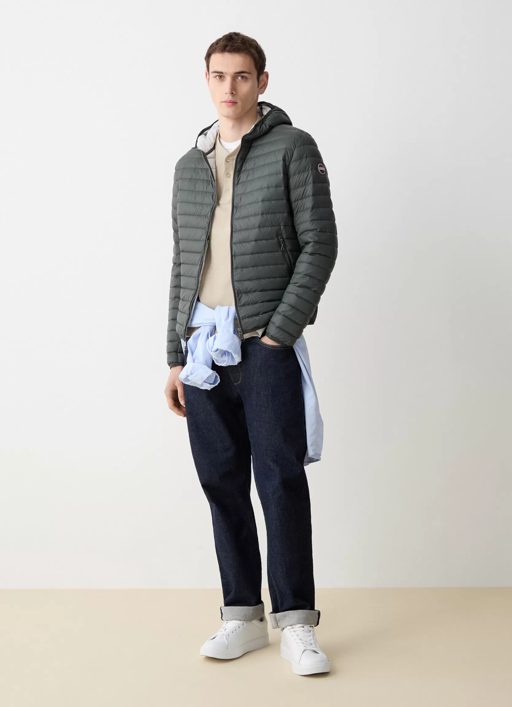 Colmar Sporty hooded downjacket | man Lightweight Down Jackets