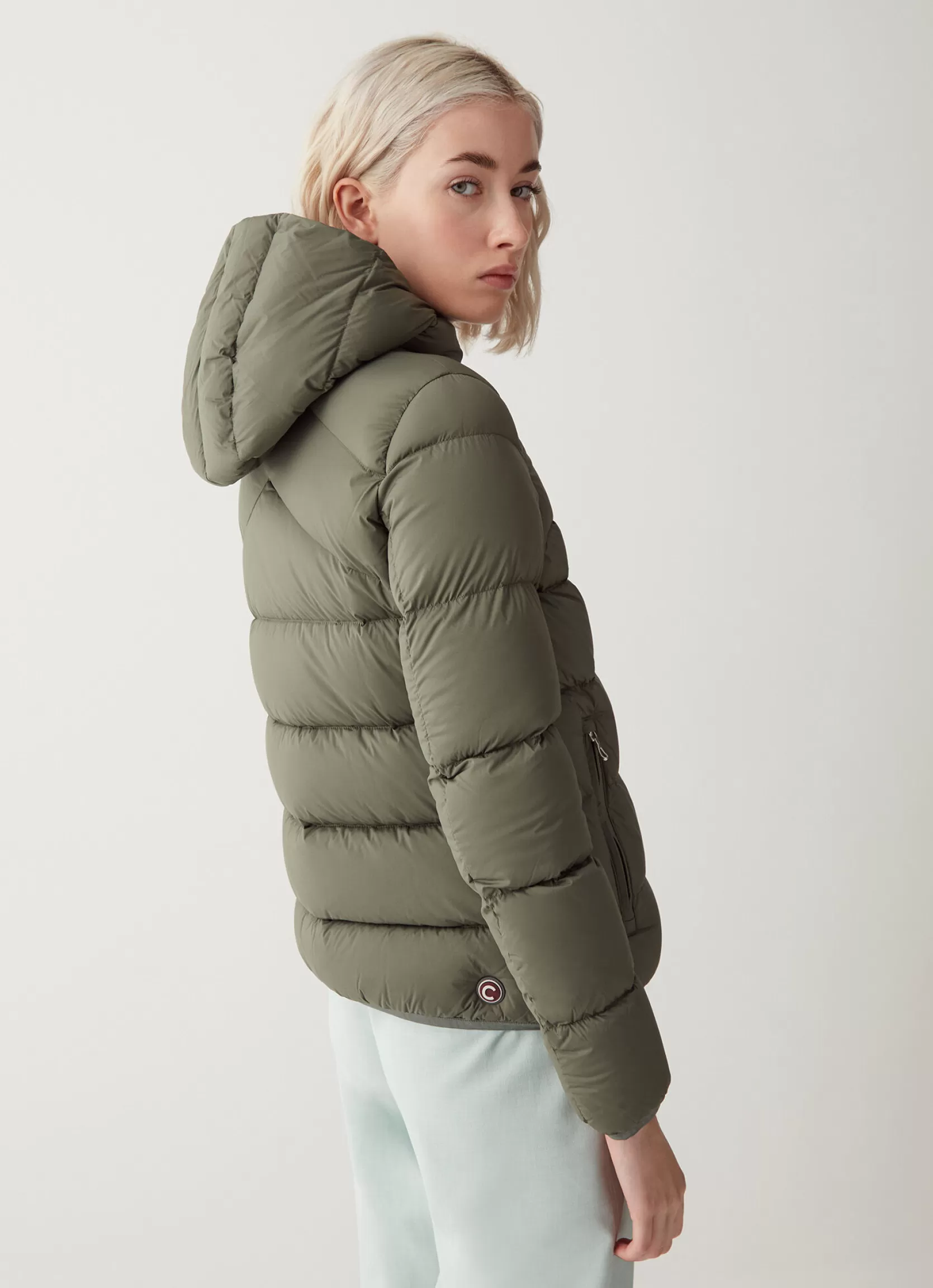 Colmar Stretch down jacket with hood | woman Outlet