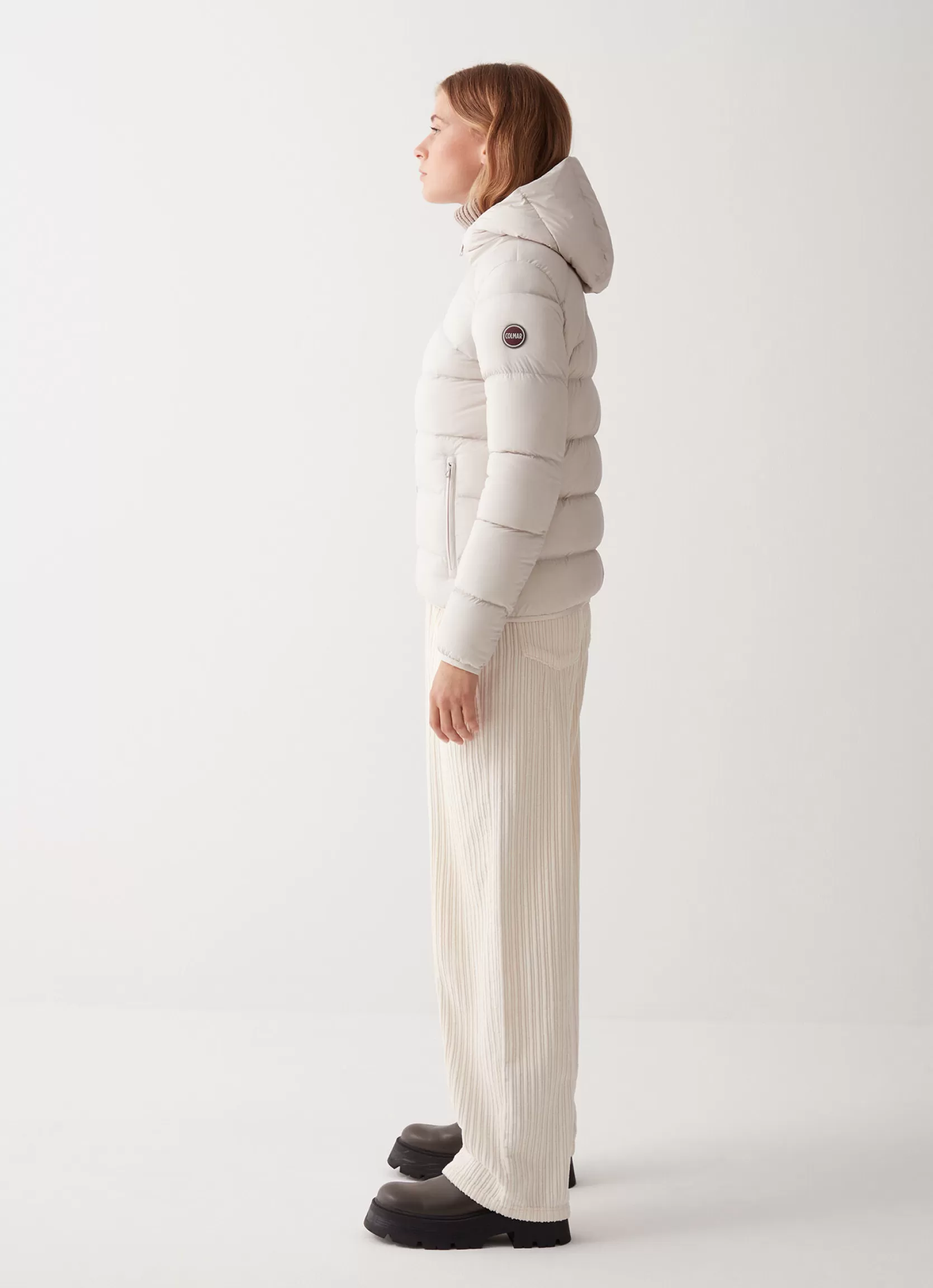 Colmar Stretch down jacket with hood | woman Winter Down Jackets