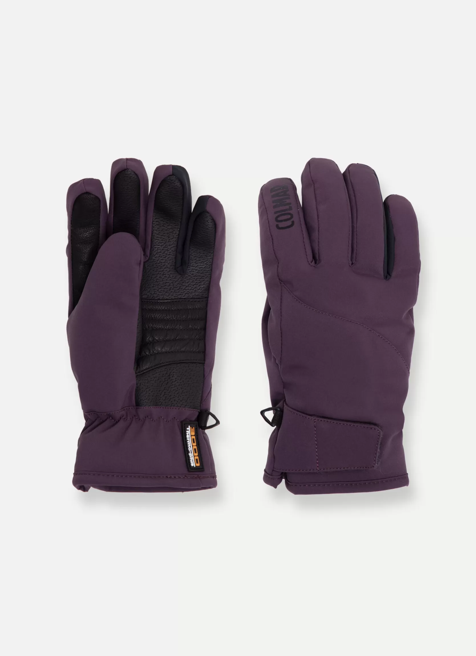 Colmar Stretch fabric and technical leather ski gloves | woman Ski Accessories