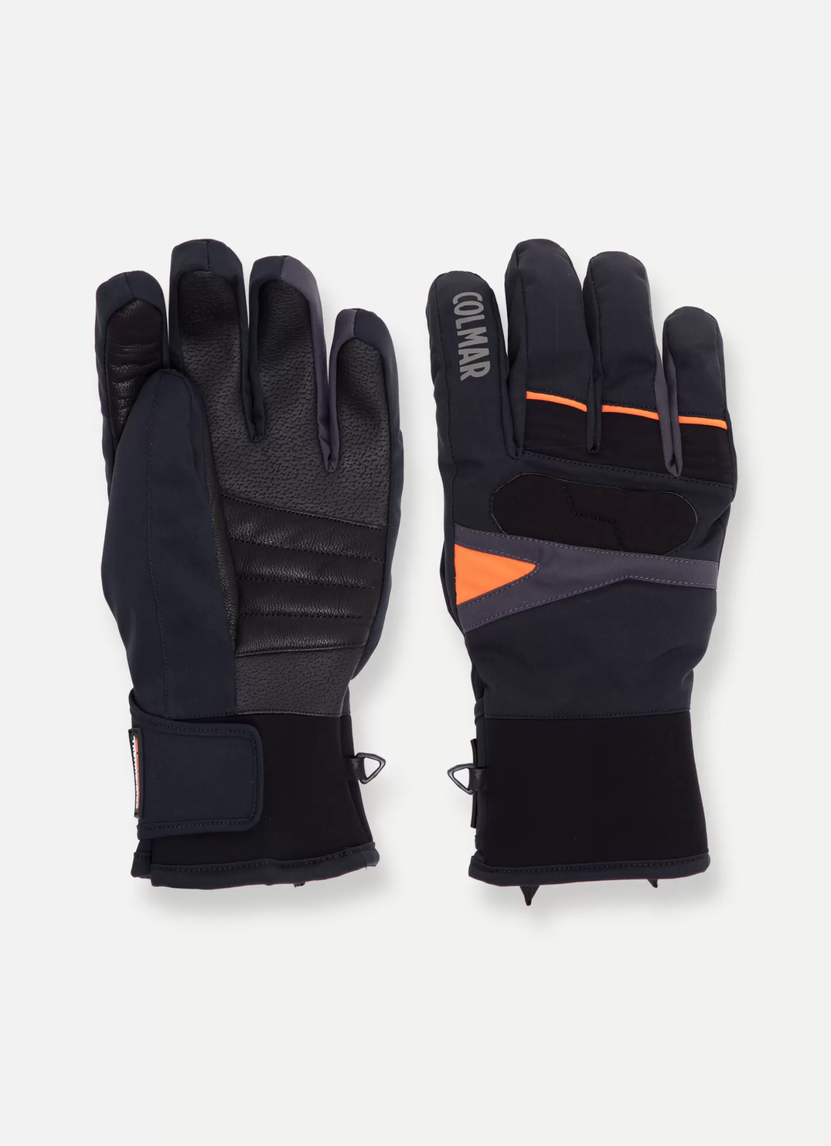 Colmar Stretch fabric and technical leather ski gloves | man Ski Accessories | SKI COLLECTION MAN