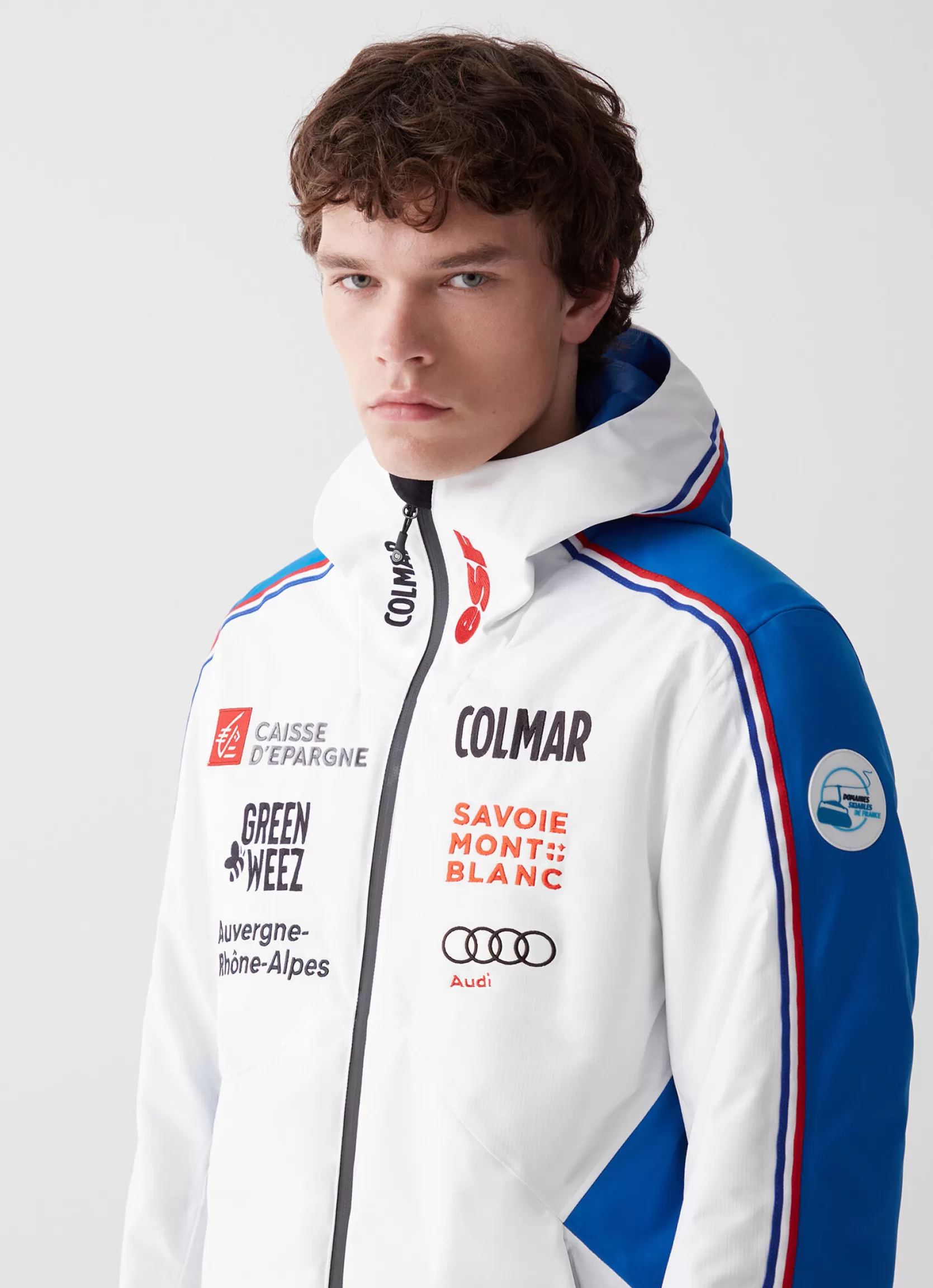 Colmar Stretch fabric French national team jacket | man Official Racing Suits | Ski Jackets