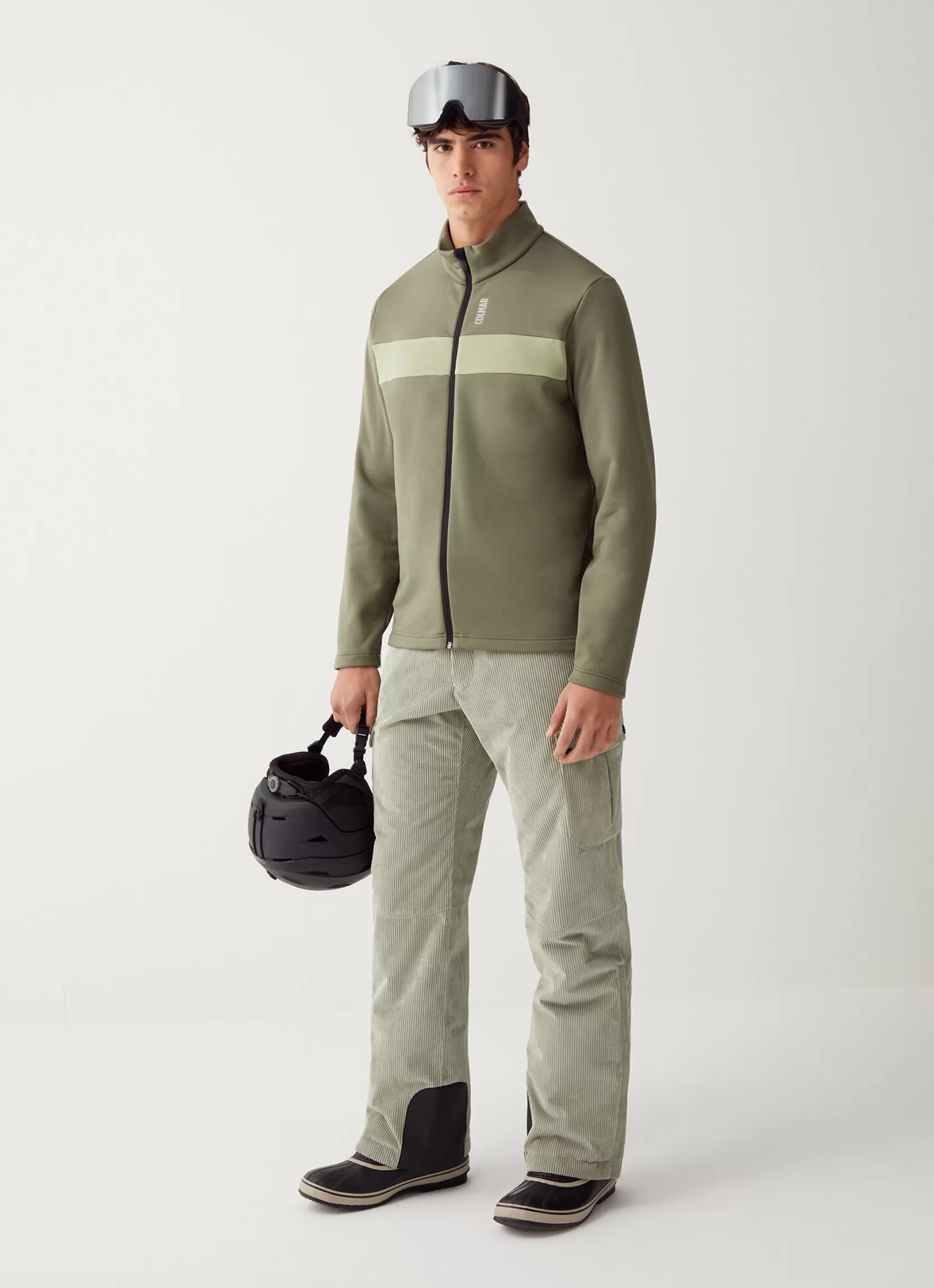 Colmar Stretch fleece full zip ski sweatshirt | man Sweatshirts and Fleeces | SKI COLLECTION MAN