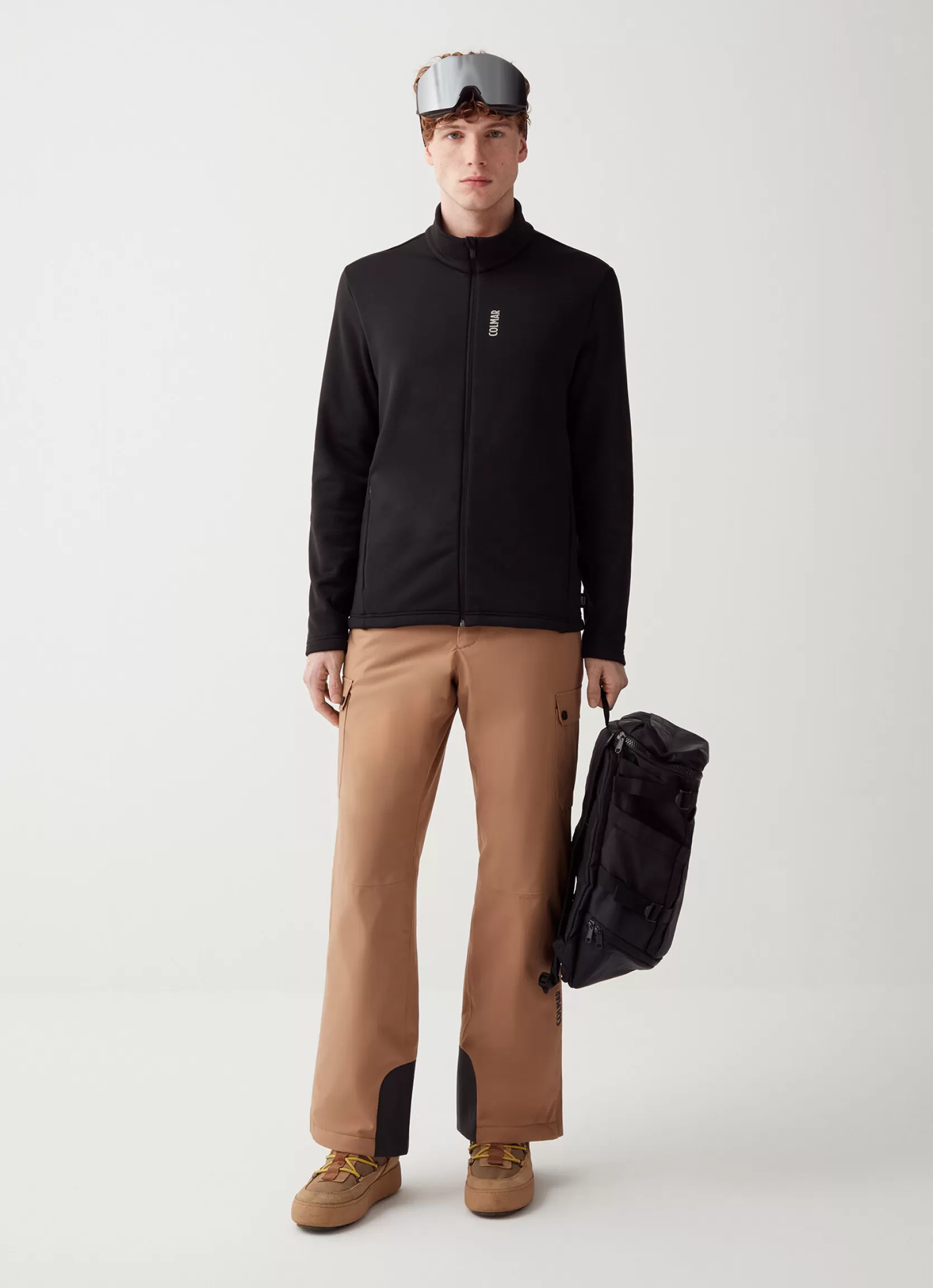 Colmar Stretch fleece full zip ski sweatshirt | man SKI COLLECTION MAN | Sweatshirts and Fleeces