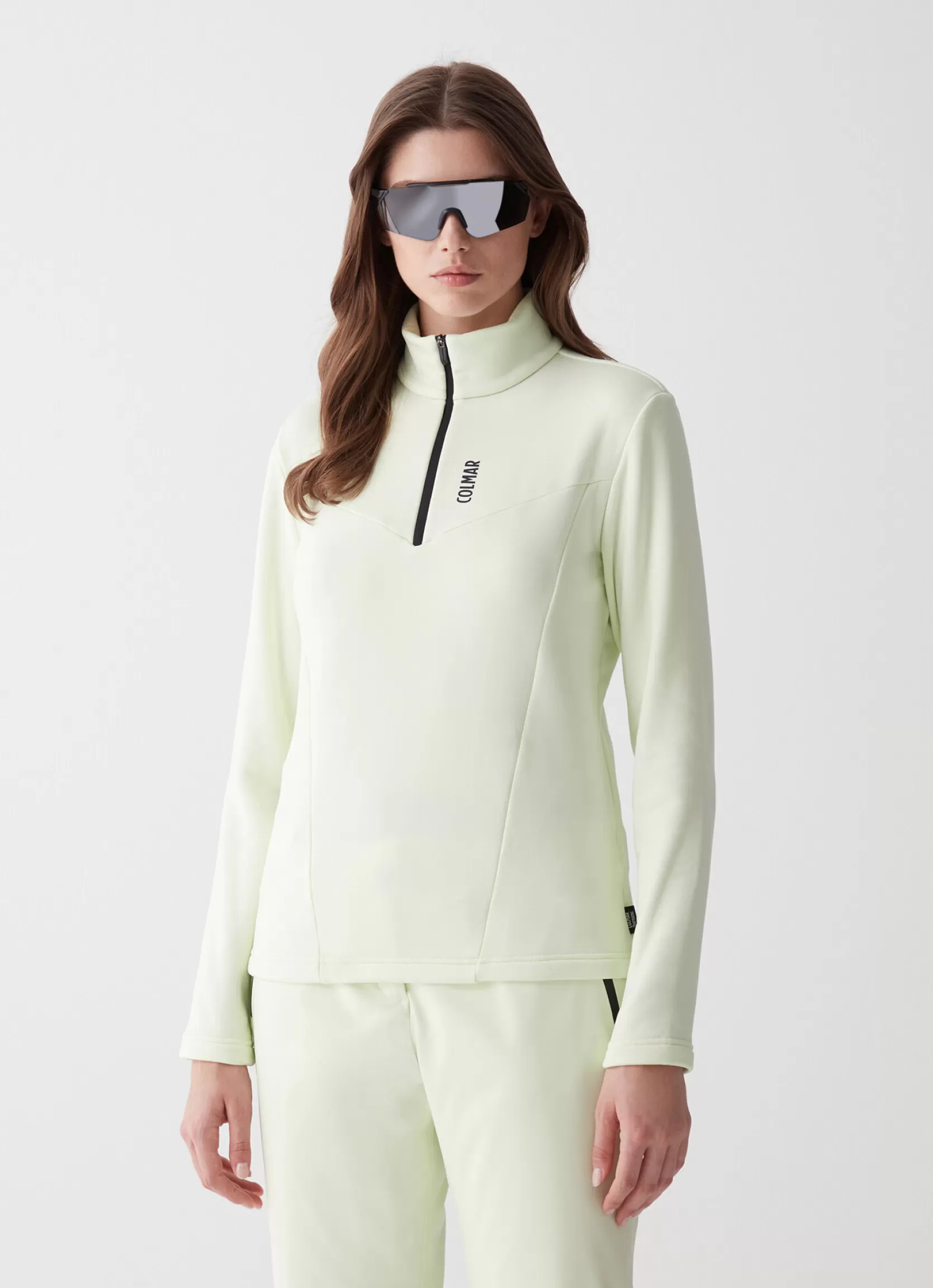 Colmar Stretch fleece half-zip ski sweatshirt | woman Sweatshirts and Fleeces