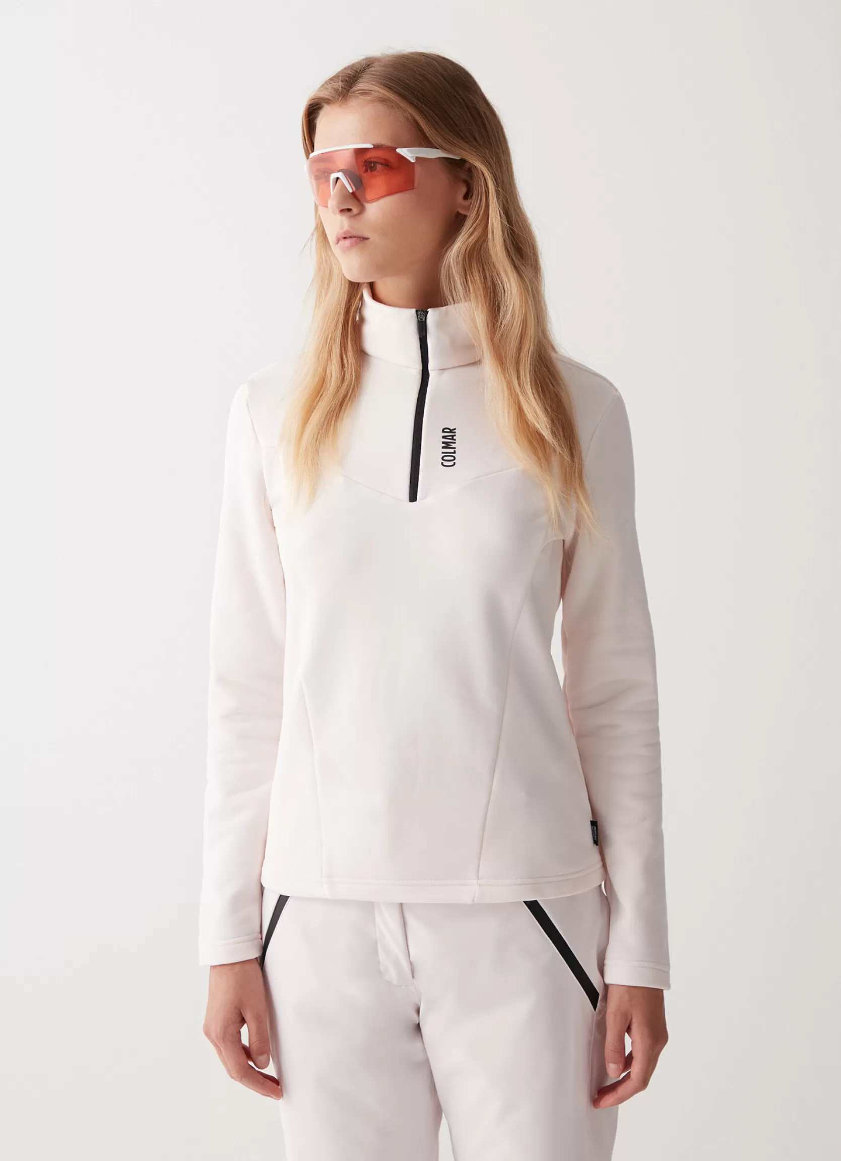 Colmar Stretch fleece half-zip ski sweatshirt | woman Sweatshirts and Fleeces