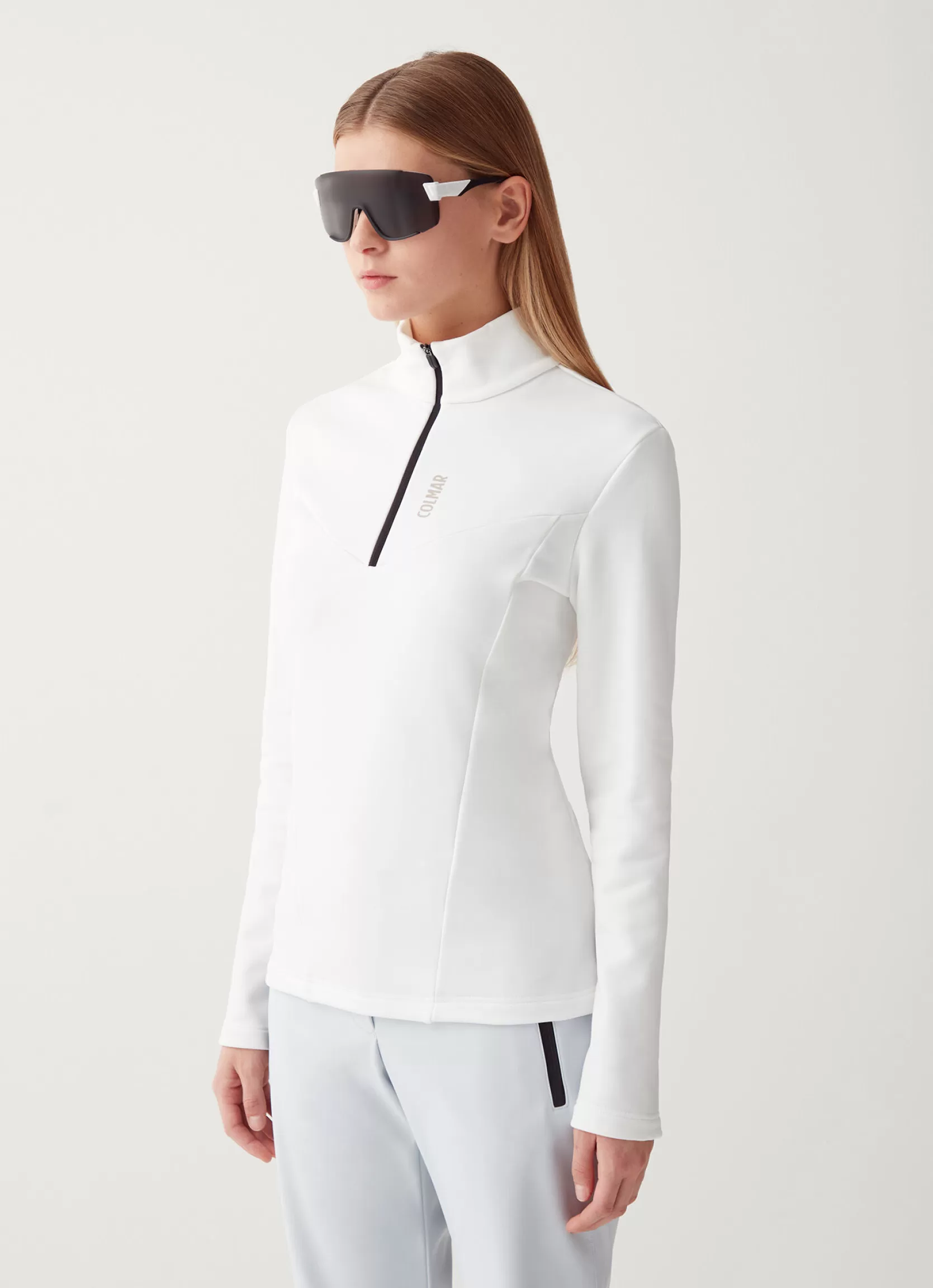 Colmar Stretch fleece half-zip ski sweatshirt | woman Sweatshirts and Fleeces