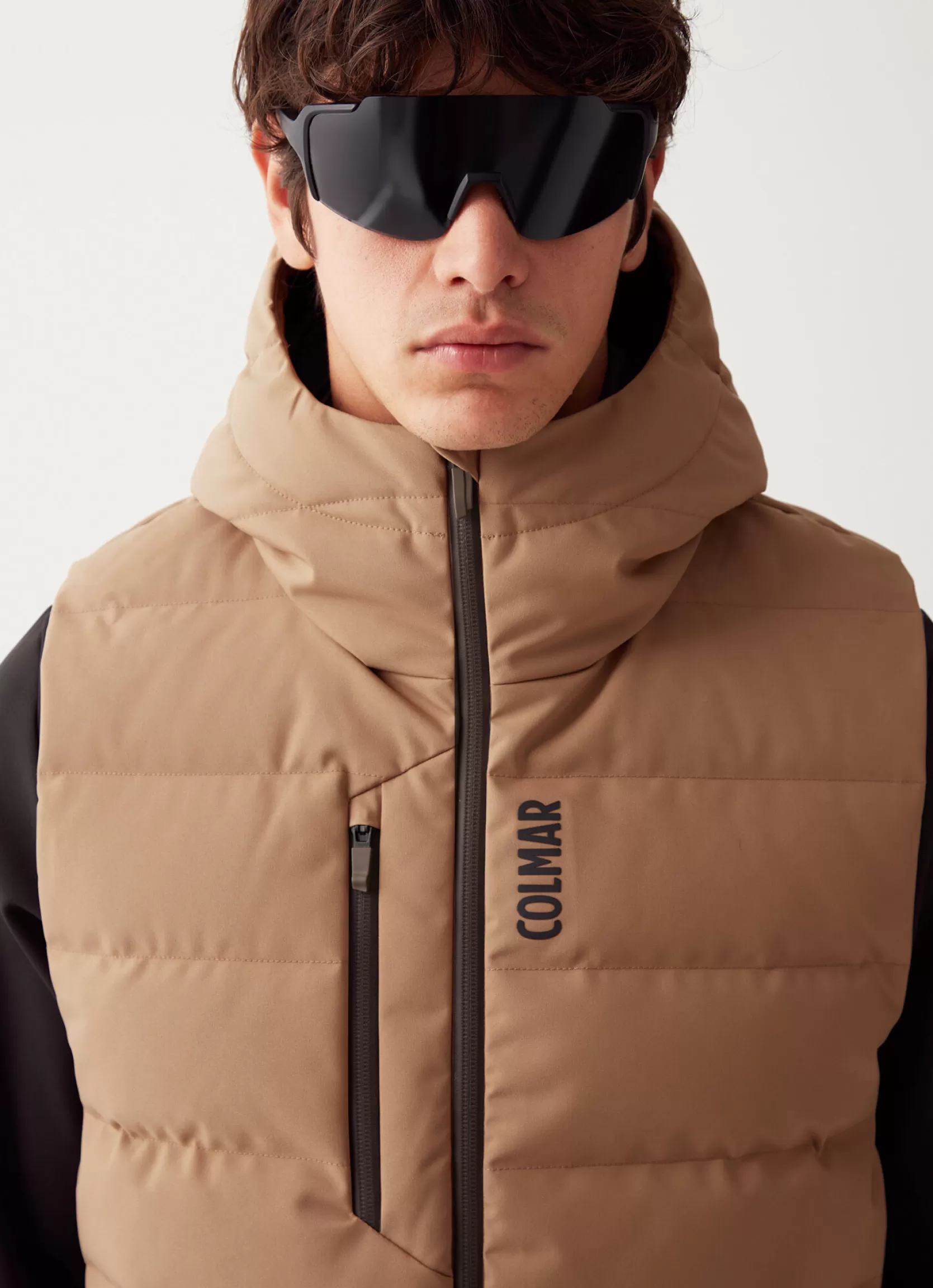Colmar Stretch hooded ski gilet | man Ski Jackets | SKI COLLECTION MAN