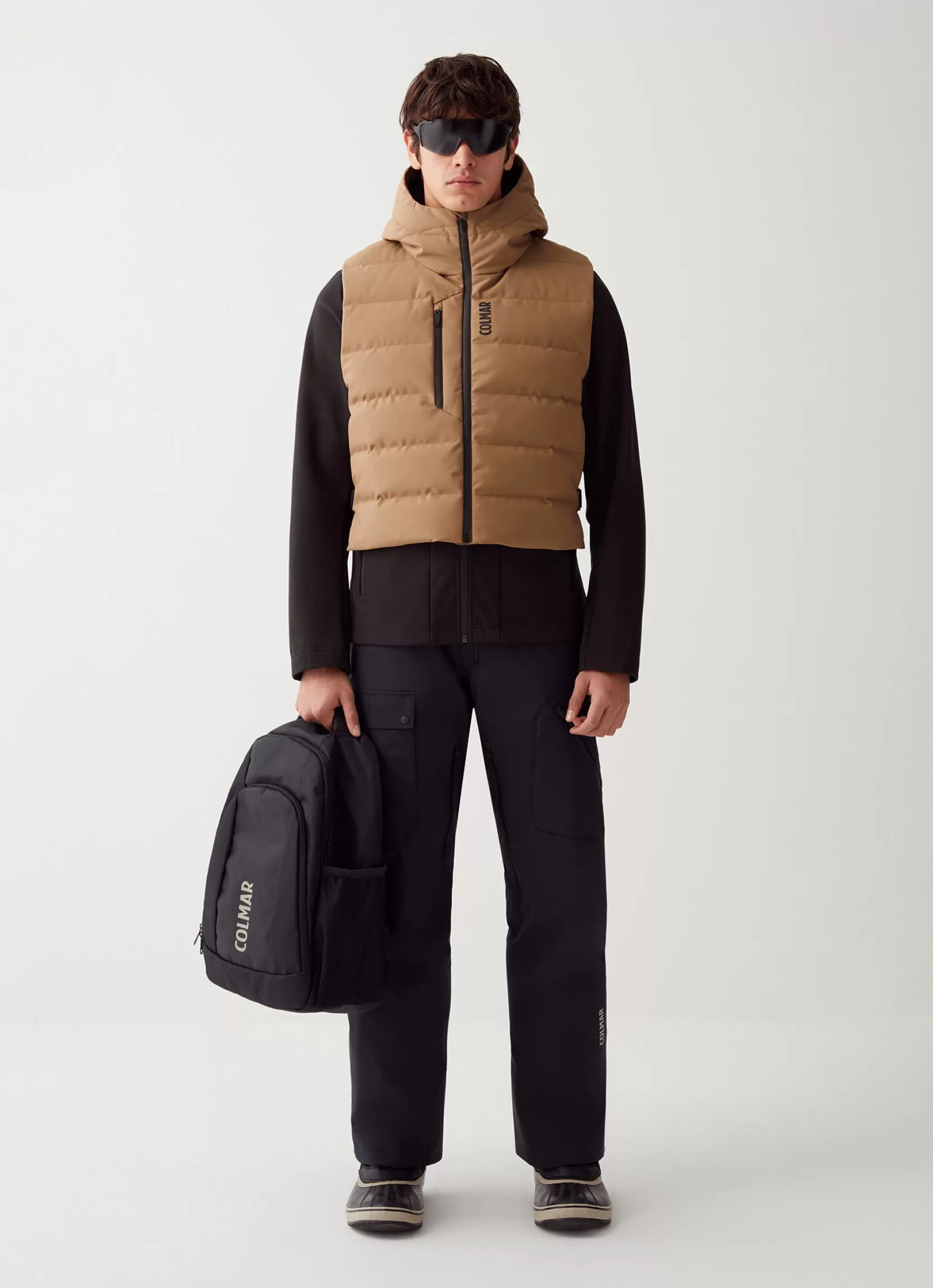 Colmar Stretch hooded ski gilet | man Ski Jackets | SKI COLLECTION MAN