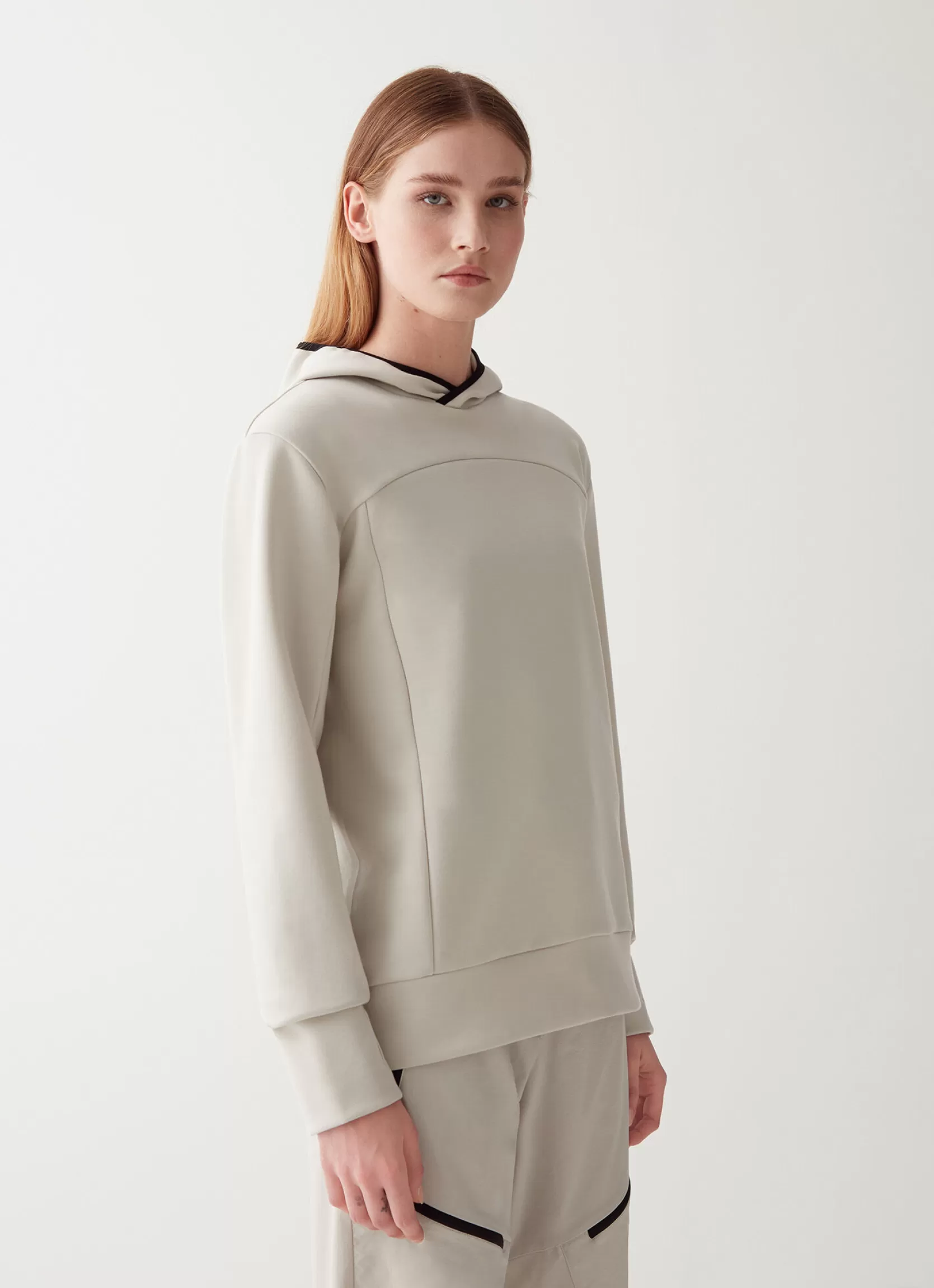 Colmar Stretch interlock hooded sweatshirt | woman Outlet