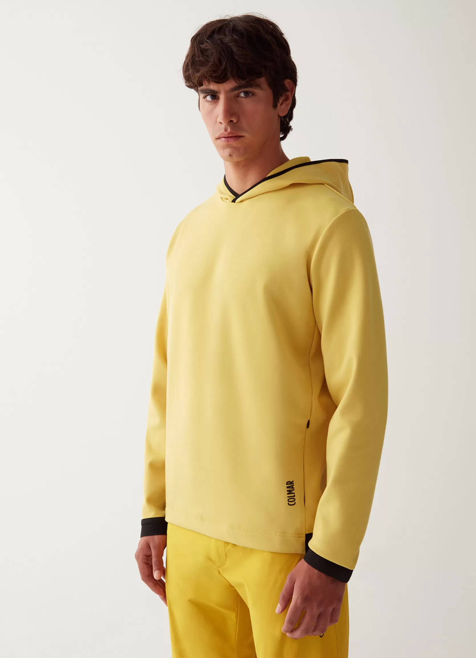 Colmar Stretch interlock hooded sweatshirt | man Outlet