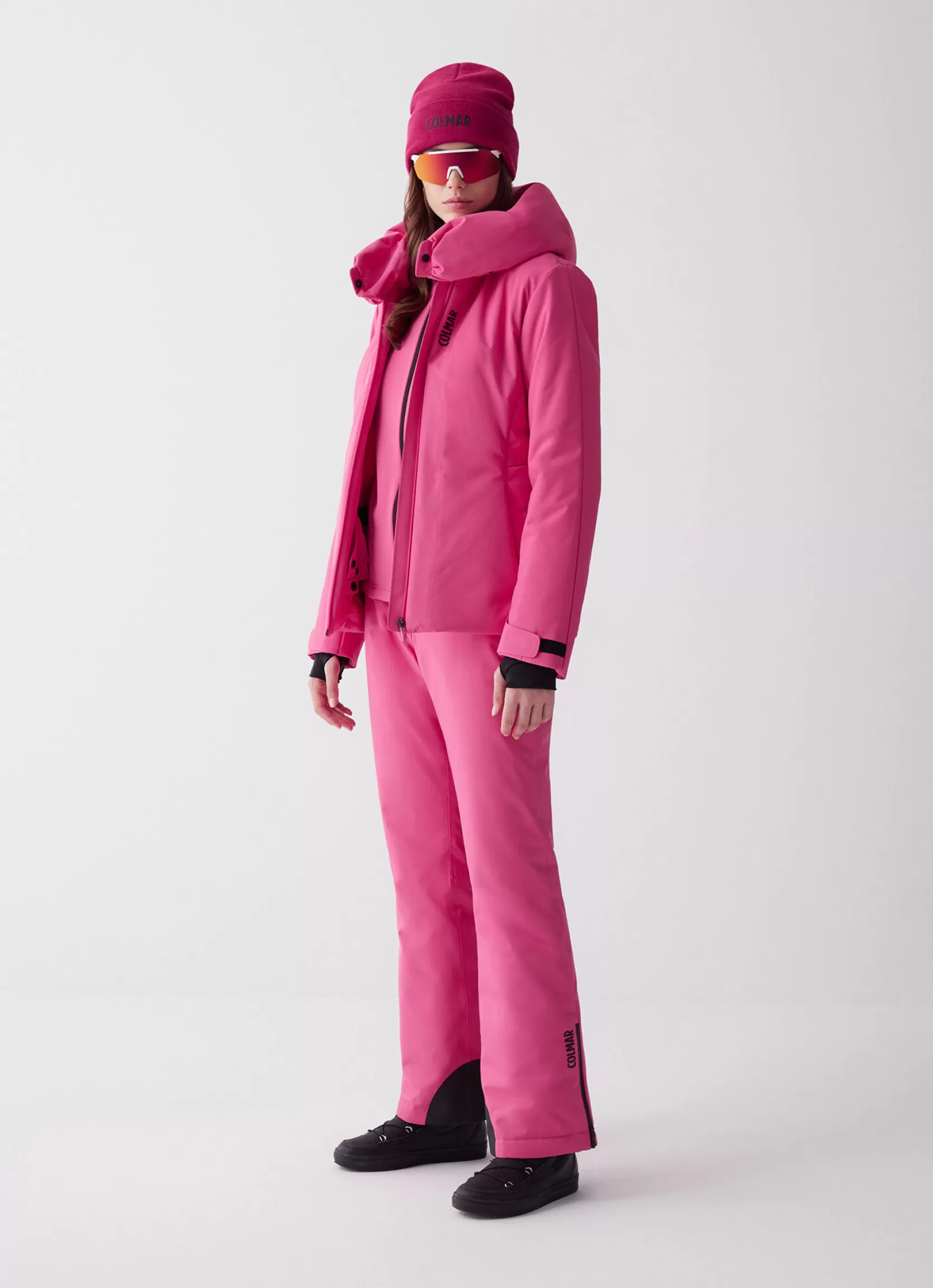Colmar Stretch ski jacket with hood-collar | woman Ski Jackets