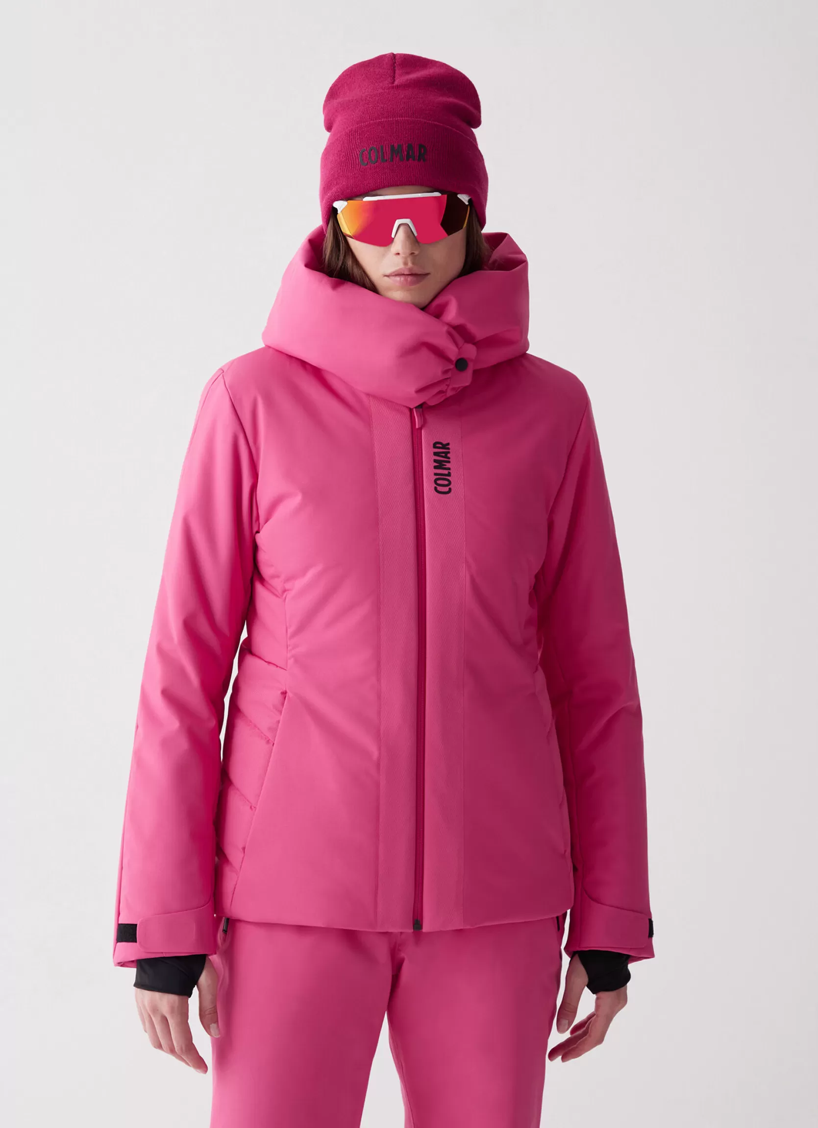 Colmar Stretch ski jacket with hood-collar | woman Ski Jackets