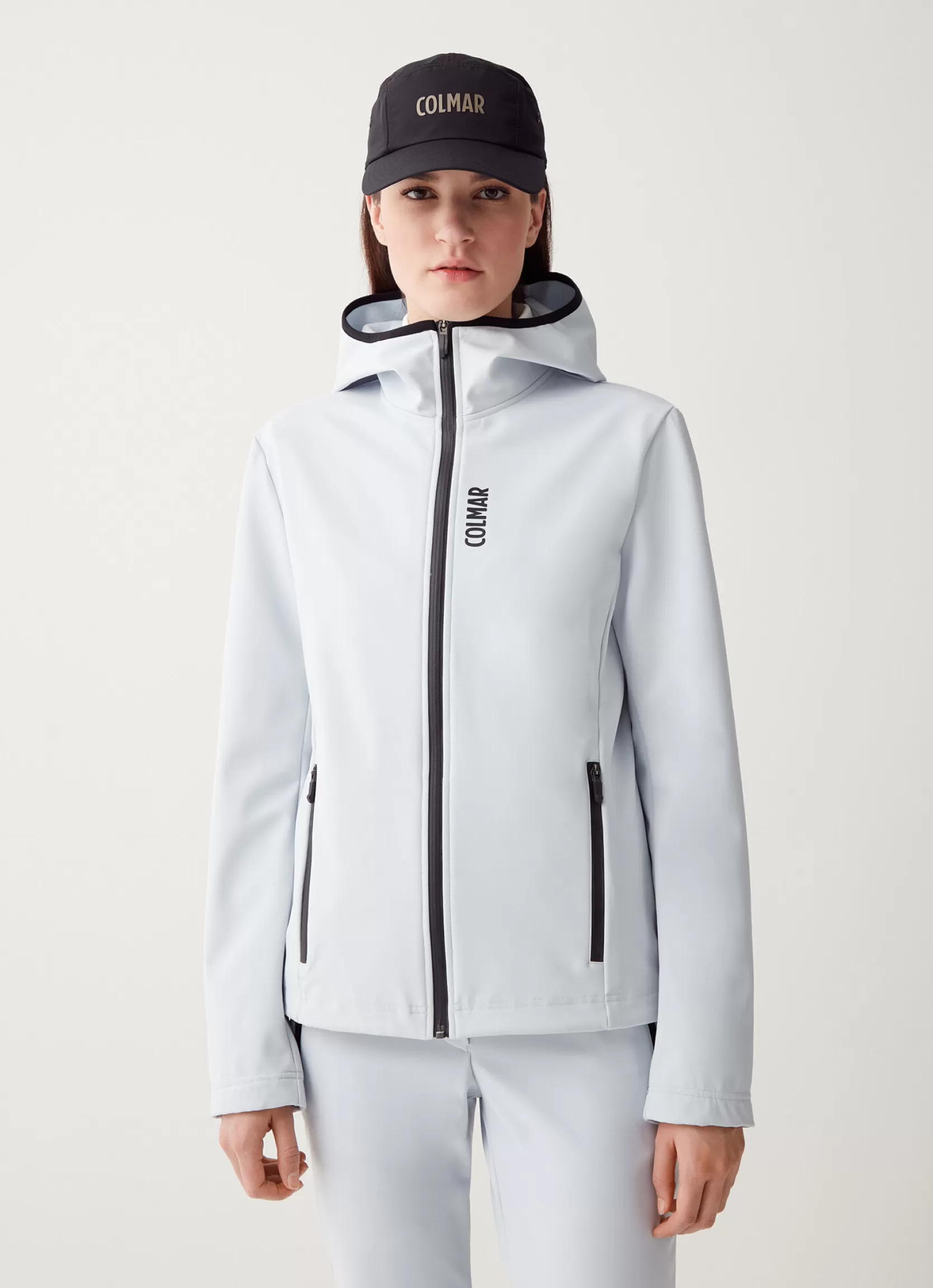 Colmar Stretch softshell jacket with hood | woman Ski Jackets
