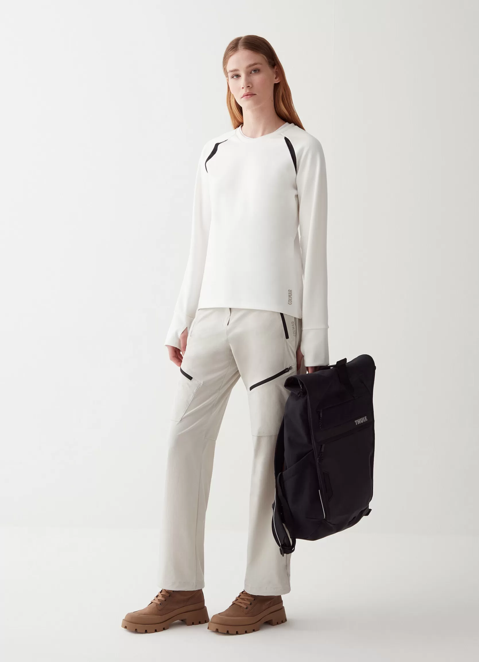 Colmar Stretch sweatshirt with mesh inserts | woman Outlet