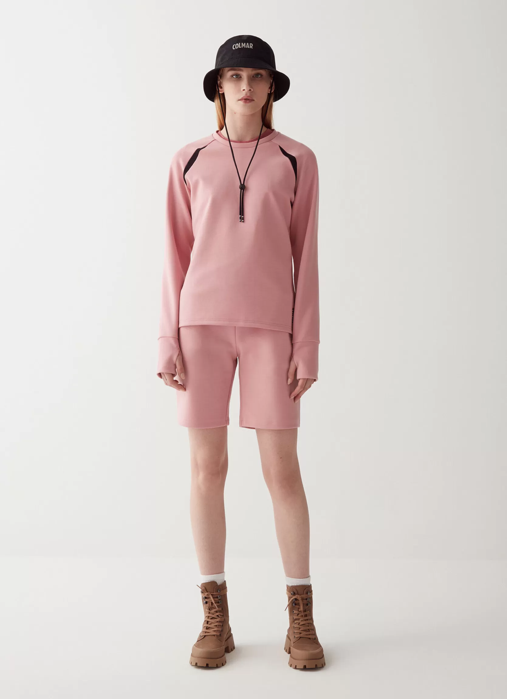 Colmar Stretch sweatshirt with mesh inserts | woman Outlet