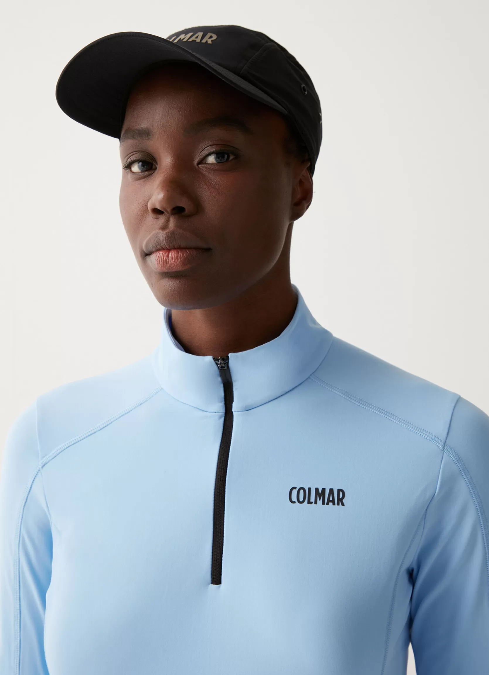 Colmar Stretch thermal ski sweater with half zip | woman Sweatshirts and Fleeces