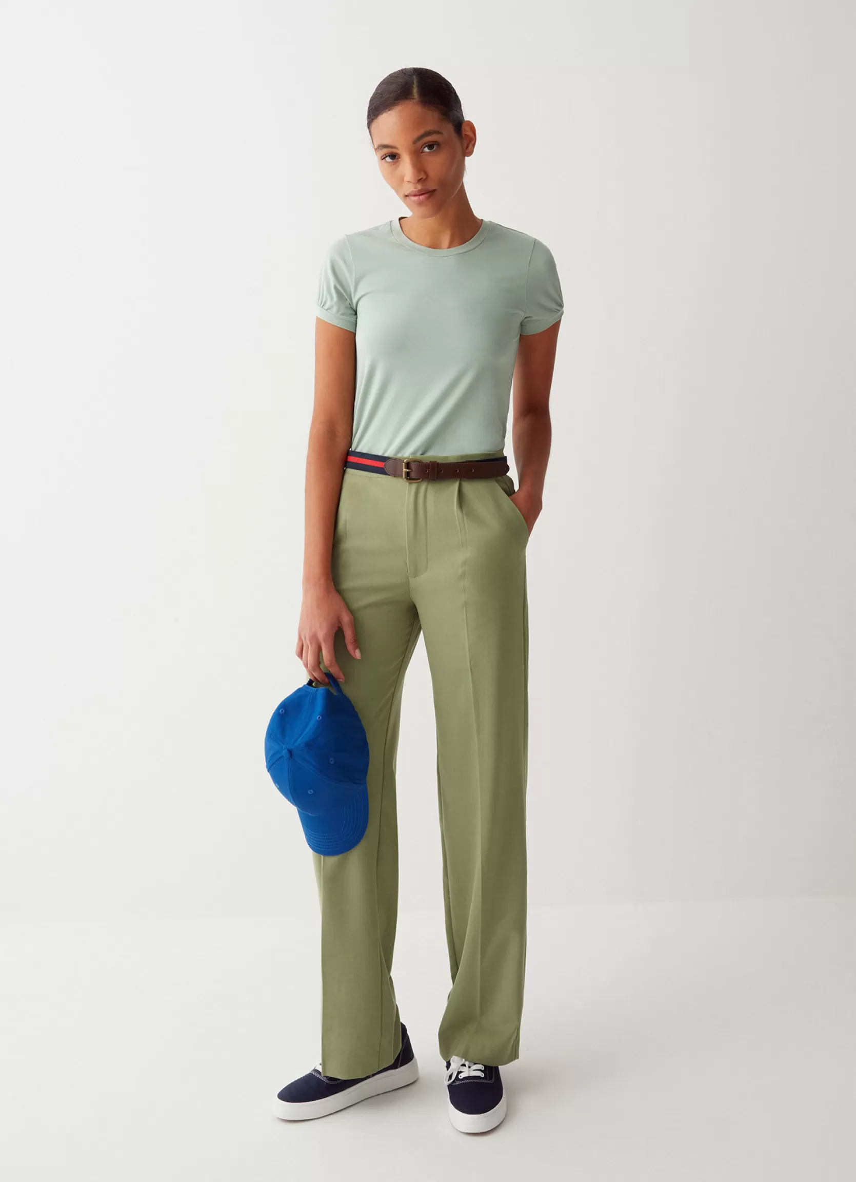 Colmar Stretch T-shirt with puff sleeves | woman Outlet