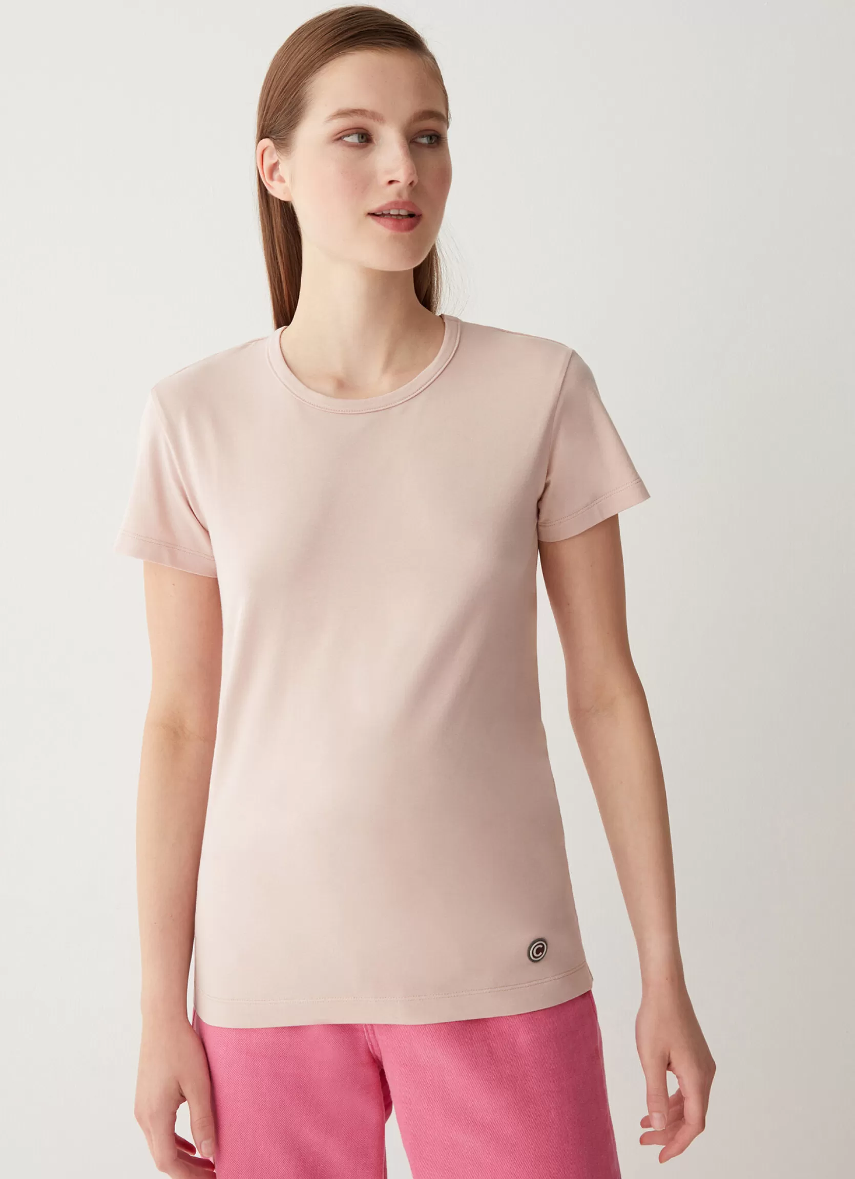 Colmar Stretch T-shirt with V-neck on the back | woman Outlet