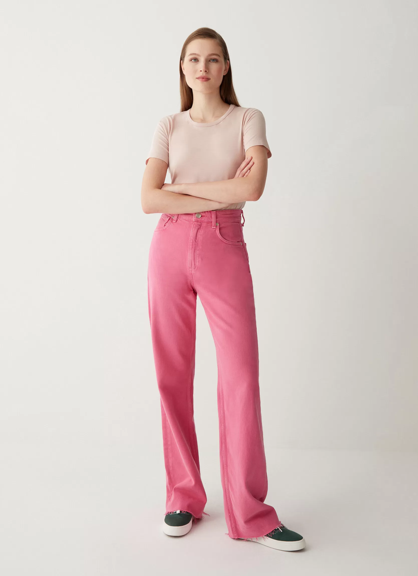 Colmar Stretch T-shirt with V-neck on the back | woman Outlet