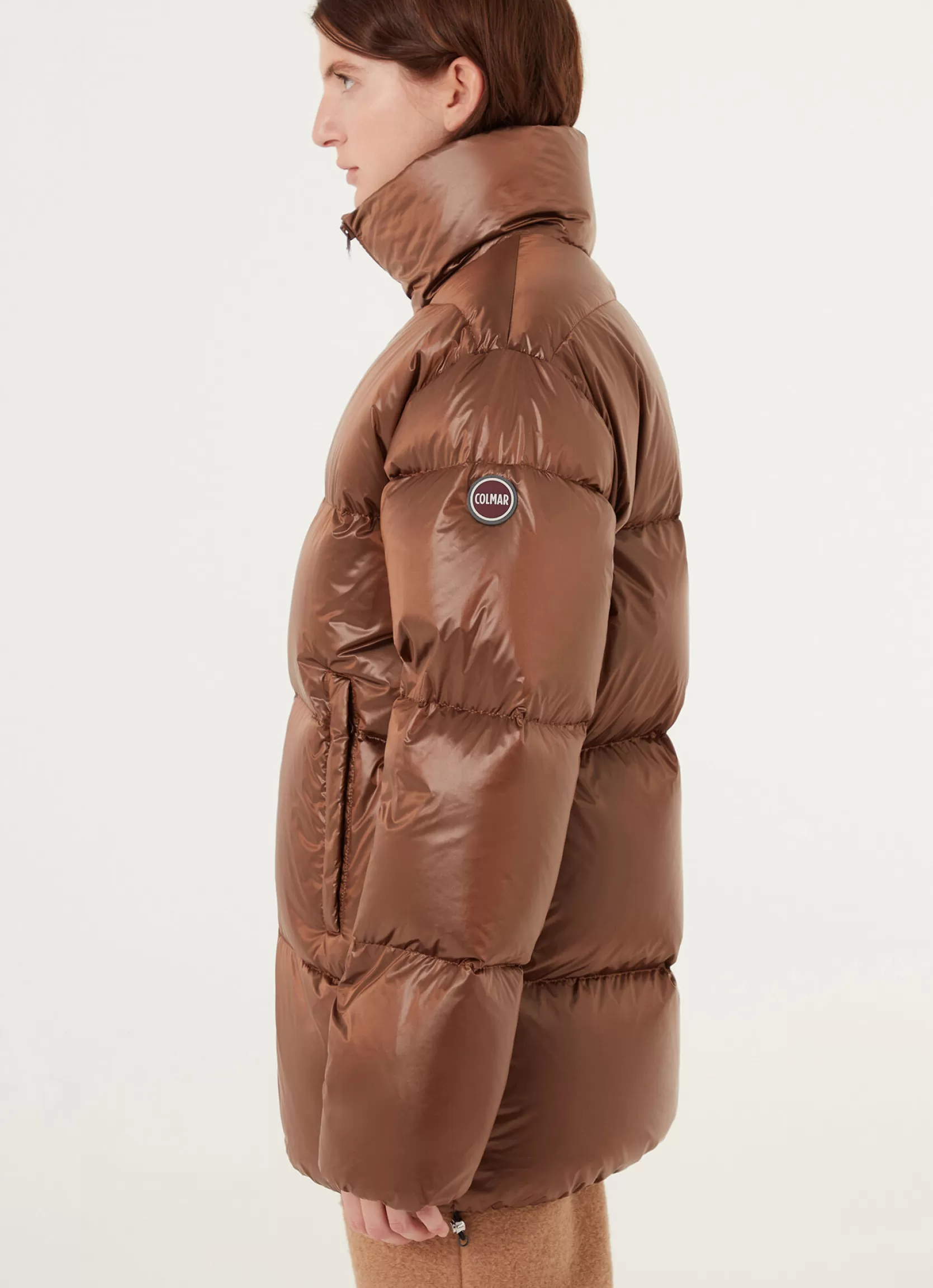 Colmar Super-padded puffy down jacket with high collar | woman Outlet