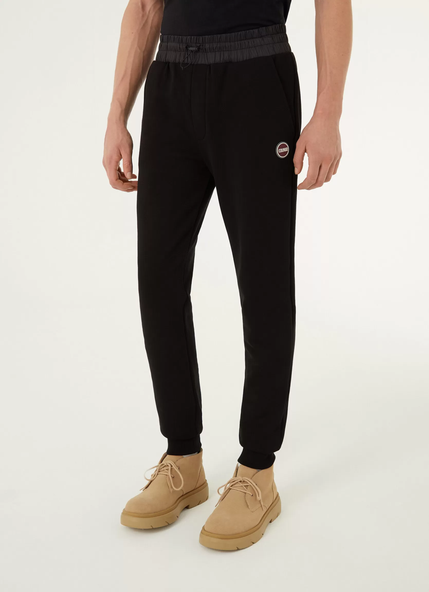 Colmar Sweatpants in fleece with nylon inserts | man Outlet