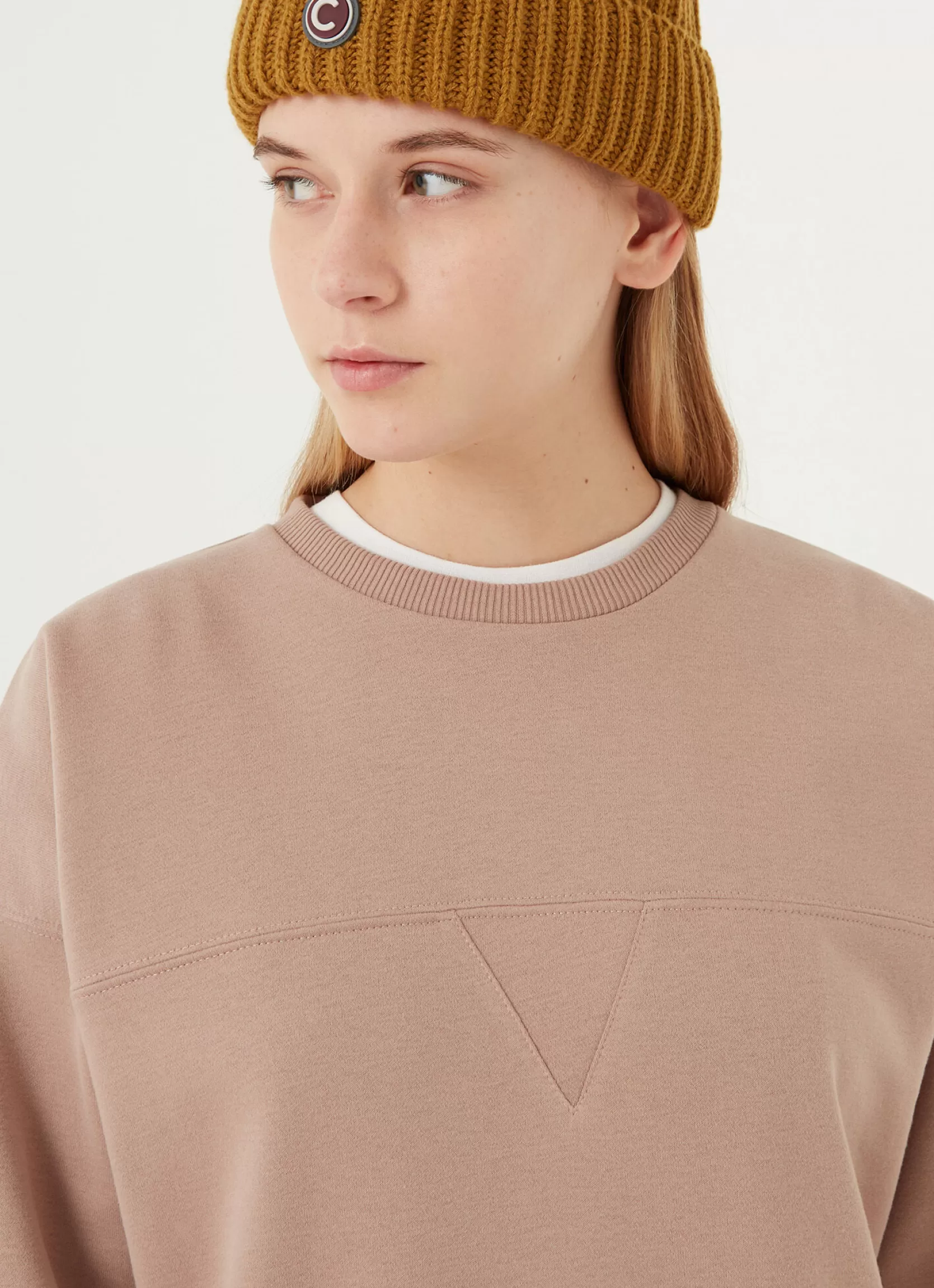 Colmar Sweatshirt dress with cut on the glitter logo yoke | woman Outlet