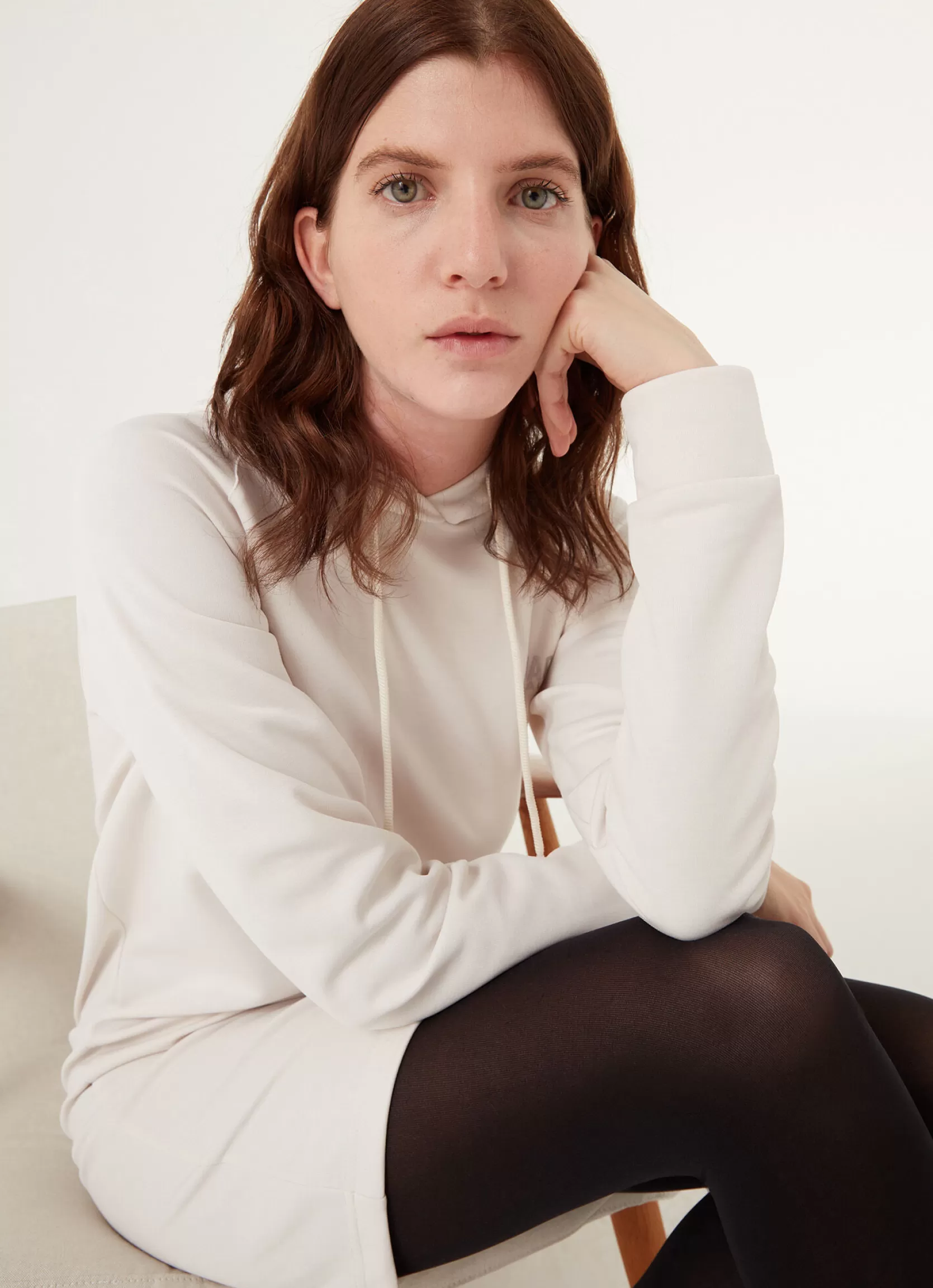 Colmar Sweatshirt dress with hood and shiny logo | woman Outlet